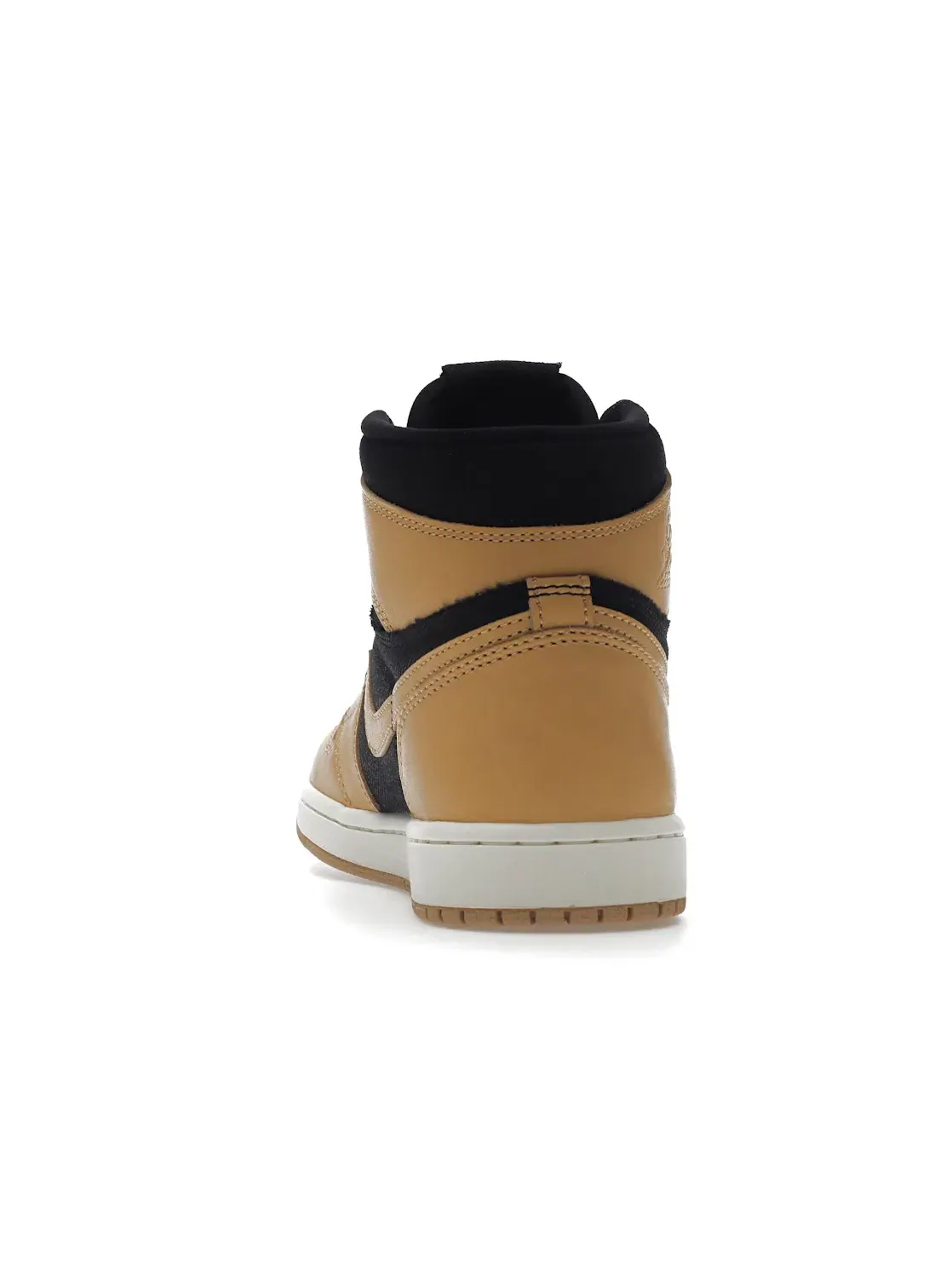Мужские кроссовки кожаные Air Jordan 1 Retro High OG Heirloom Jordan — изображение 4 из 4, бежевый черный