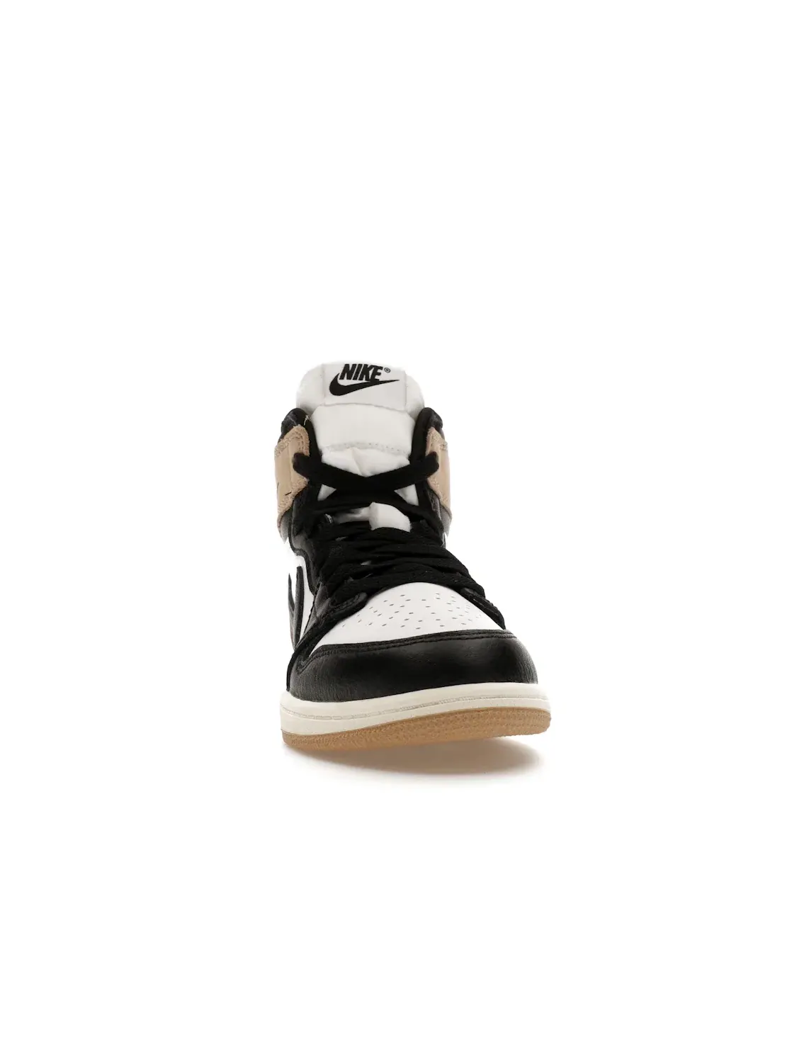 Детские кроссовки высокие с принтом Jordan 1 Retro High OG Jordan — изображение 2 из 4, черный/коричневый/белый