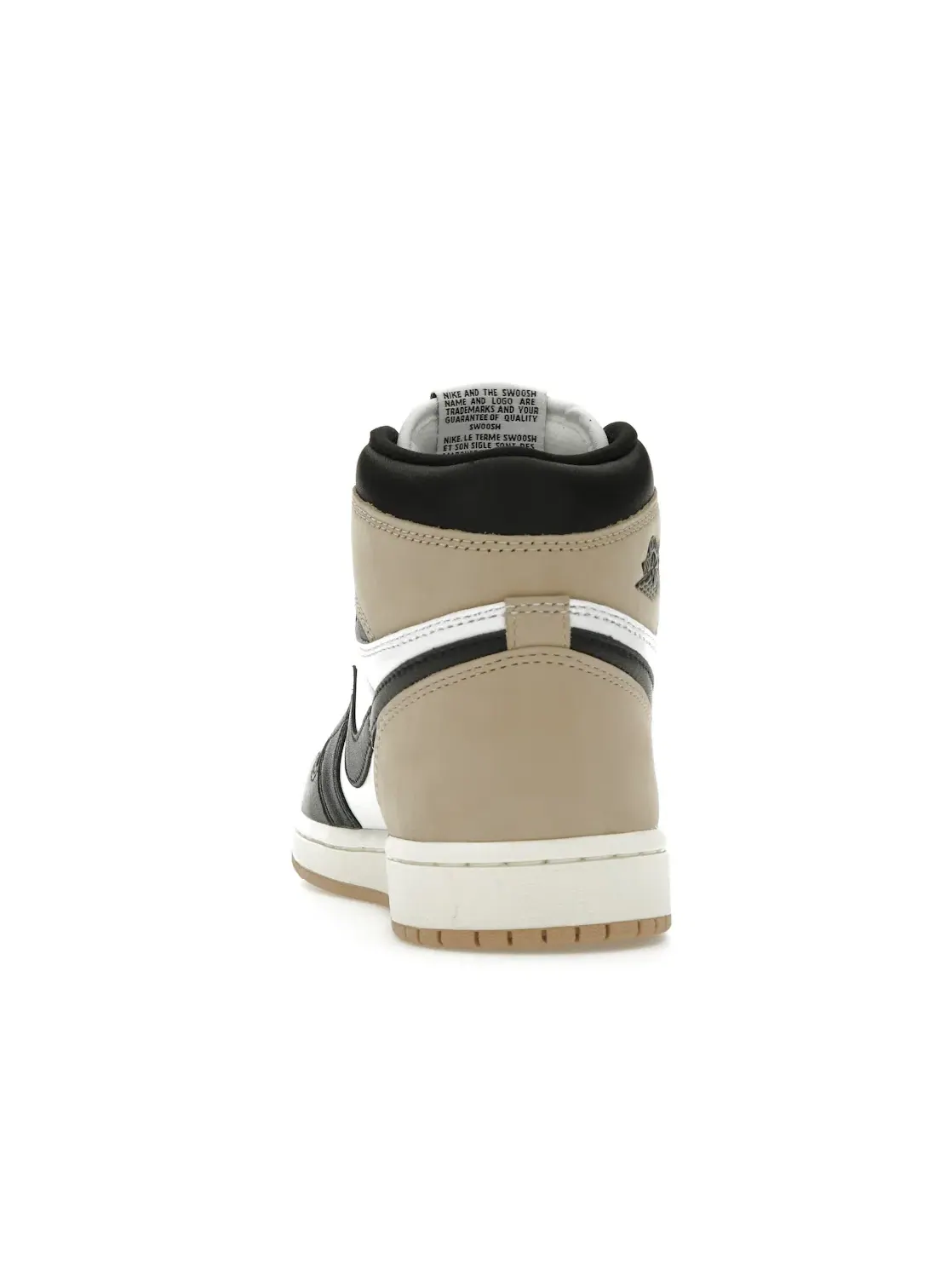 Женские кроссовки кожаные Jordan 1 Retro High OG Jordan — изображение 4 из 4, черный/коричневый/белый