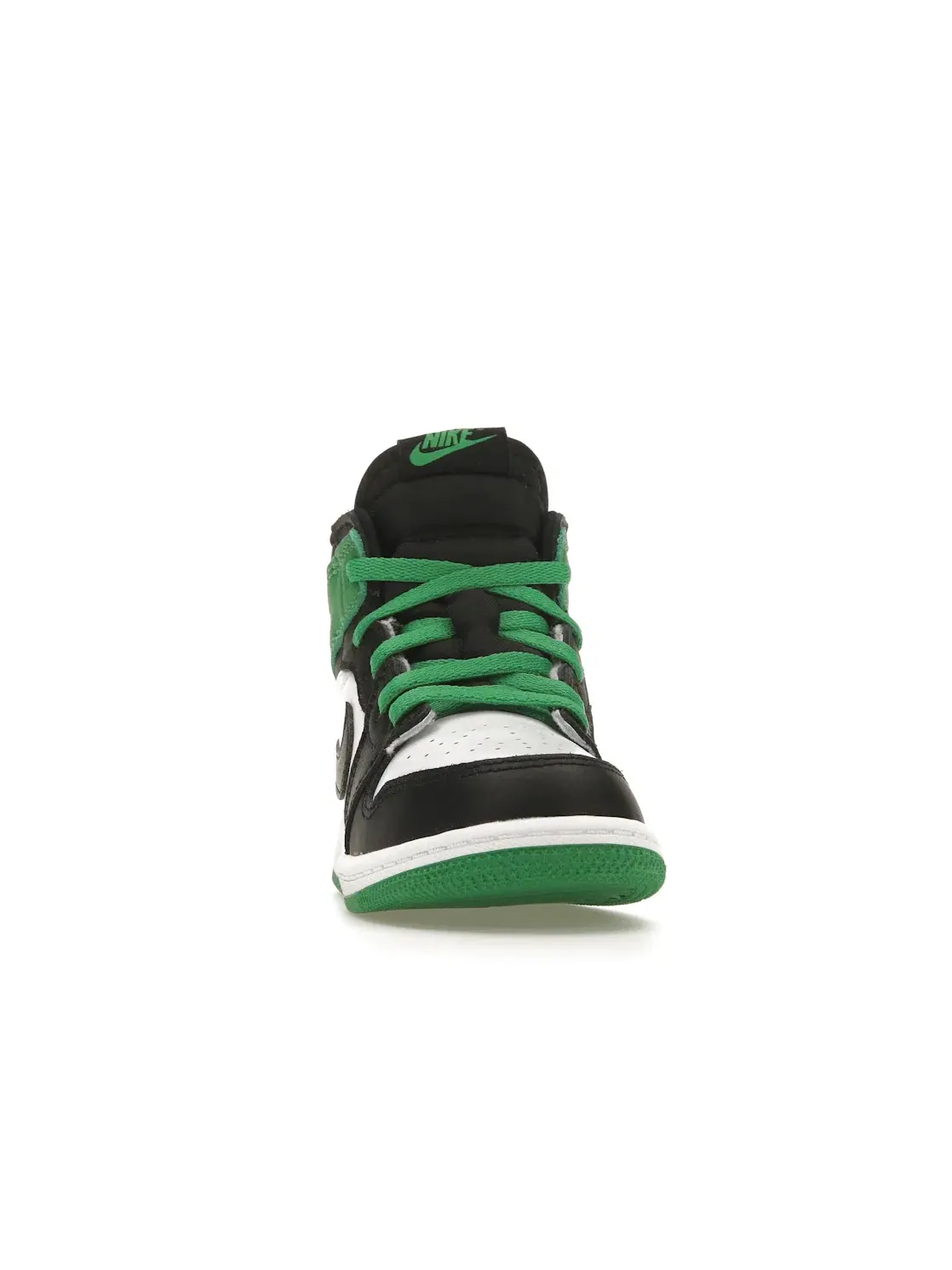 Детские кроссовки с принтом Jordan 1 Retro High OG Jordan — изображение 2 из 4, черный/зеленый-белый