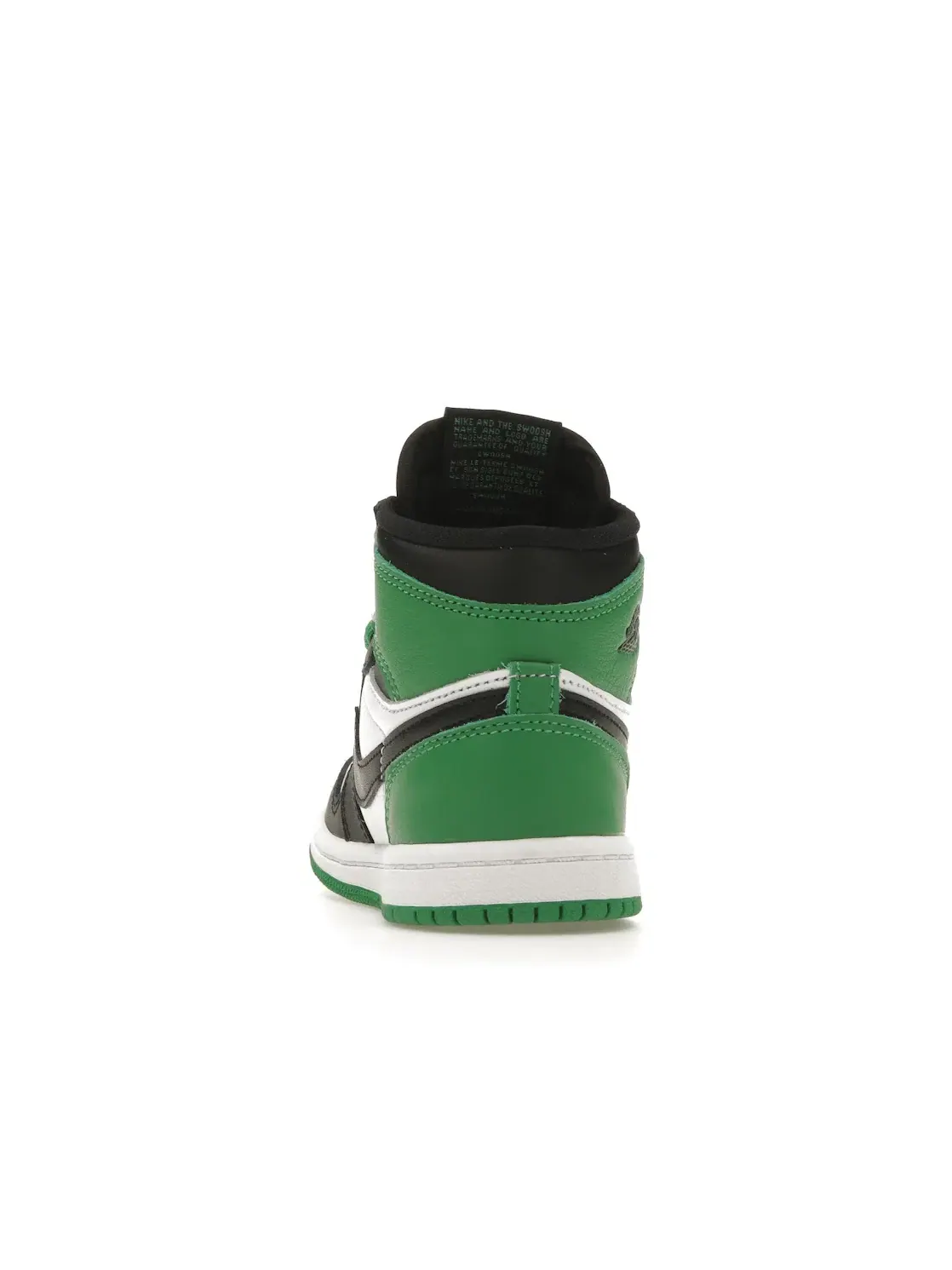Детские кроссовки с принтом Jordan 1 Retro High OG Jordan — изображение 4 из 4, черный/зеленый-белый