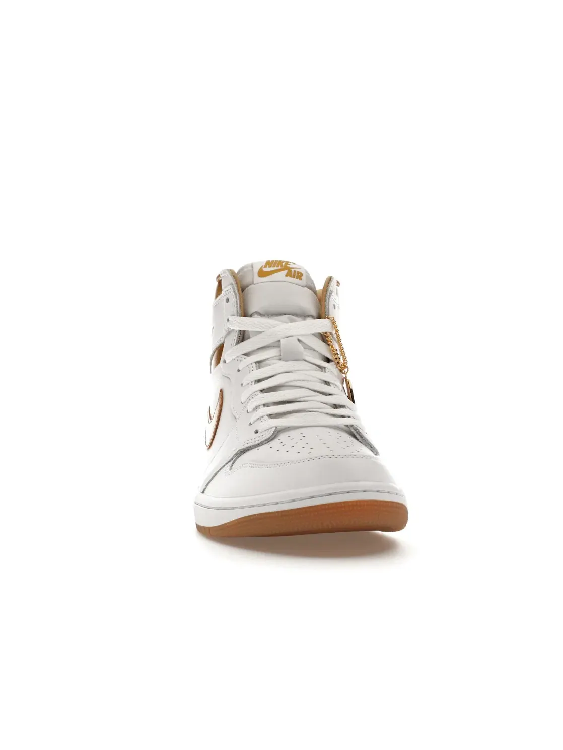 Женские кроссовки Lifestyle с металлическим золотом Jordan 1 Retro High OG — изображение 2 из 4