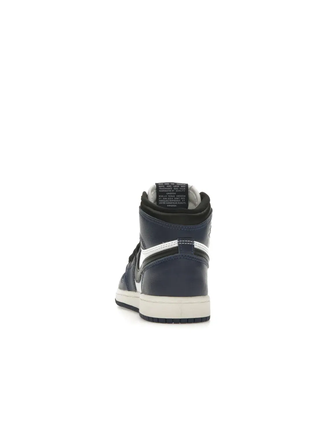 Детские кроссовки с длинным шнурованием Jordan 1 Retro High OG Jordan — изображение 4 из 4, темно-синий/черный/белый