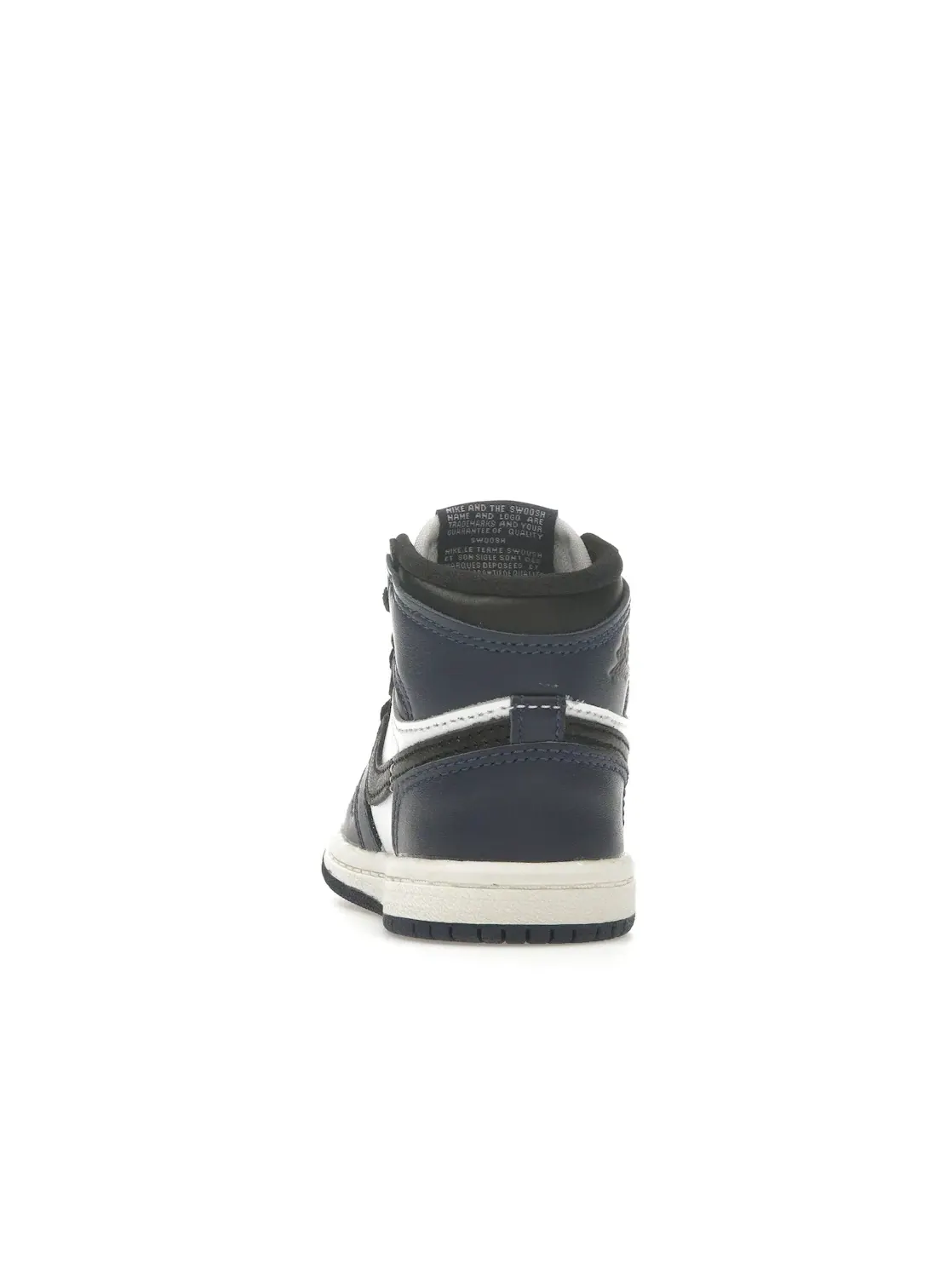 Детские кроссовки высокие с классическим дизайном Jordan 1 Retro High OG — изображение 4 из 4, темно-синий/черный/белый