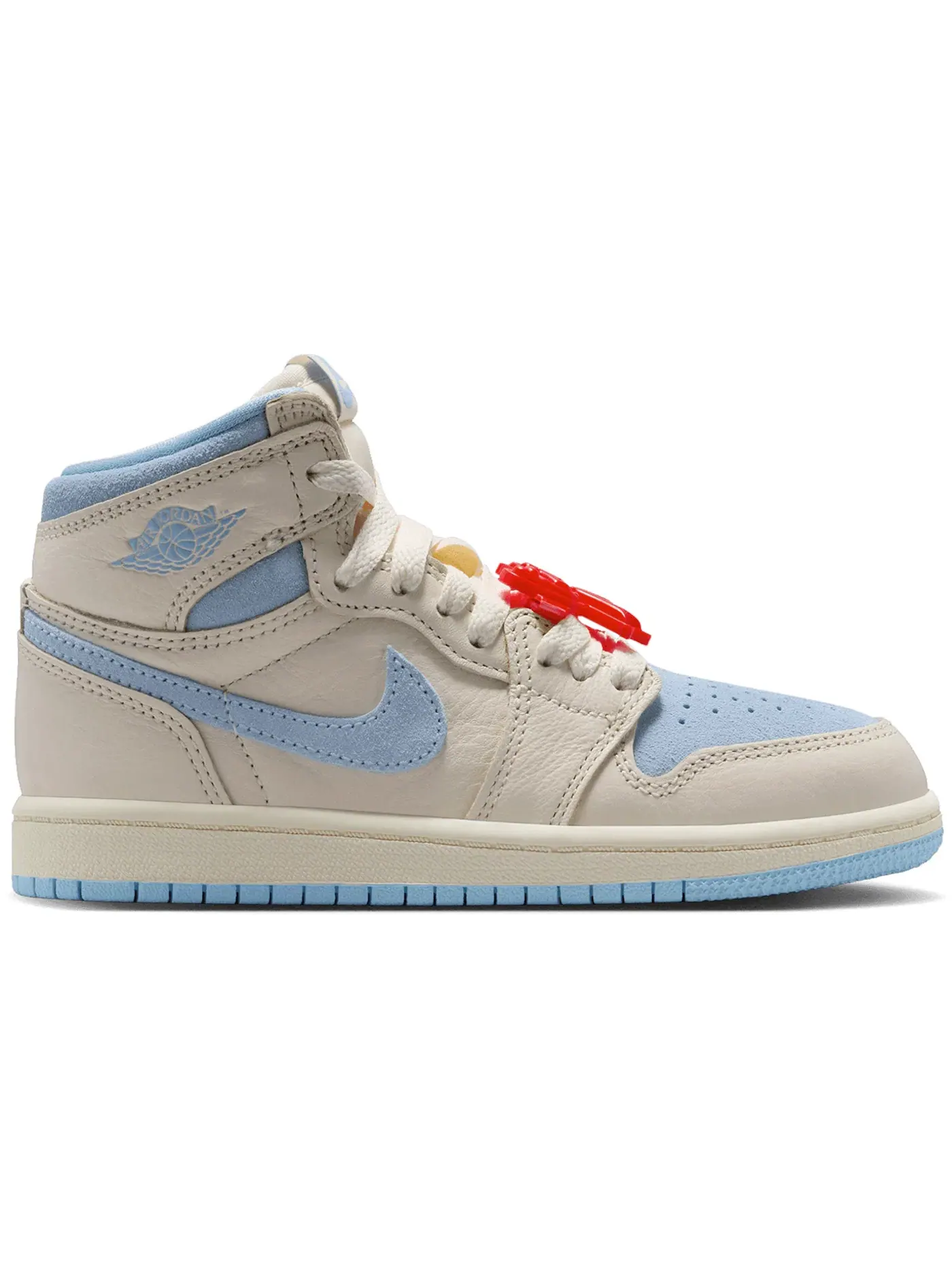 Детские кроссовки для активного отдыха Pale Ivory/Psychic Blue/Coconut Milk Jordan 1 Retro High OG Jordan