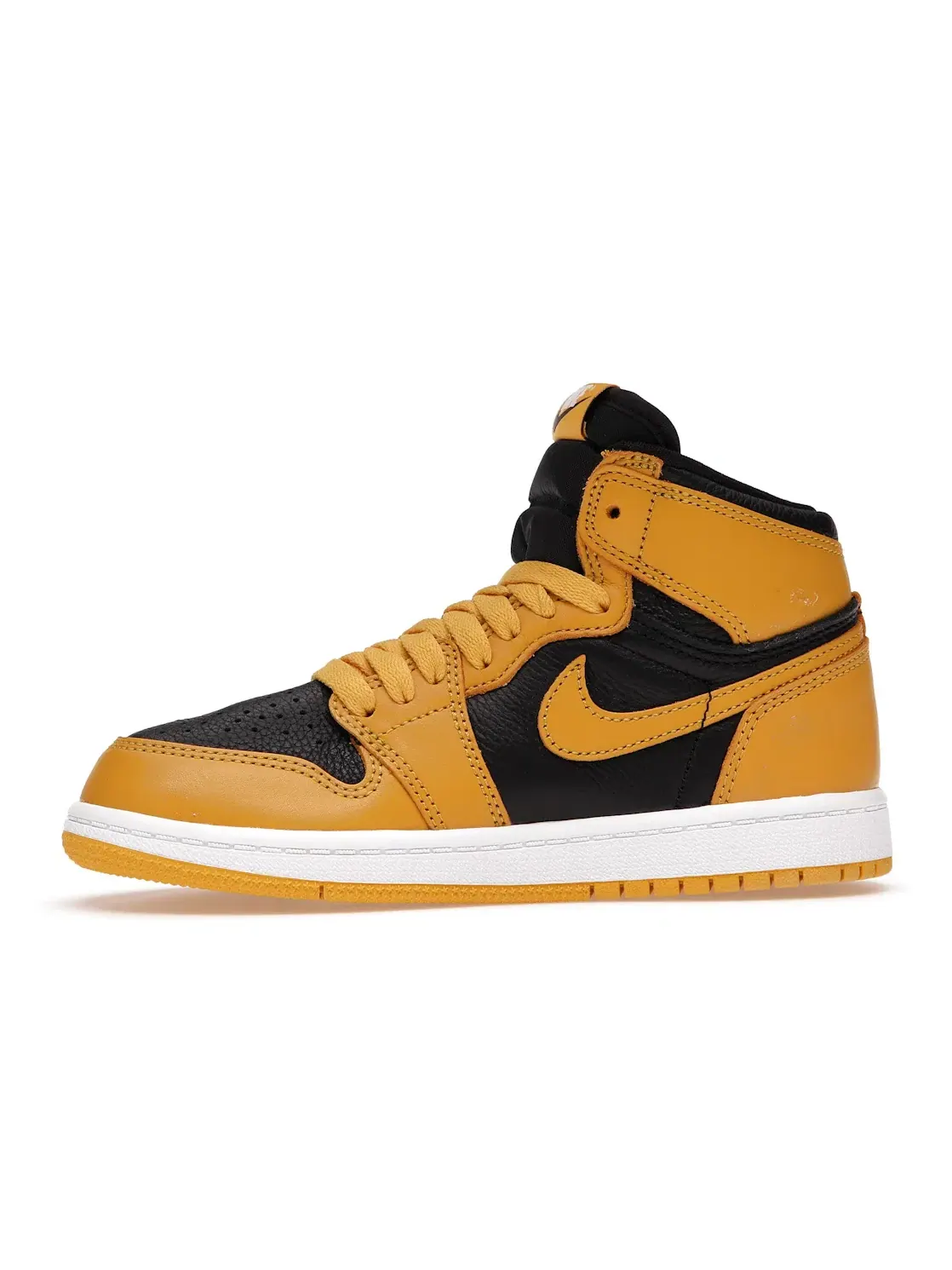 Детские кроссовки с принтом Jordan 1 Retro High OG Pollen Jordan — изображение 3 из 4, черный-белый