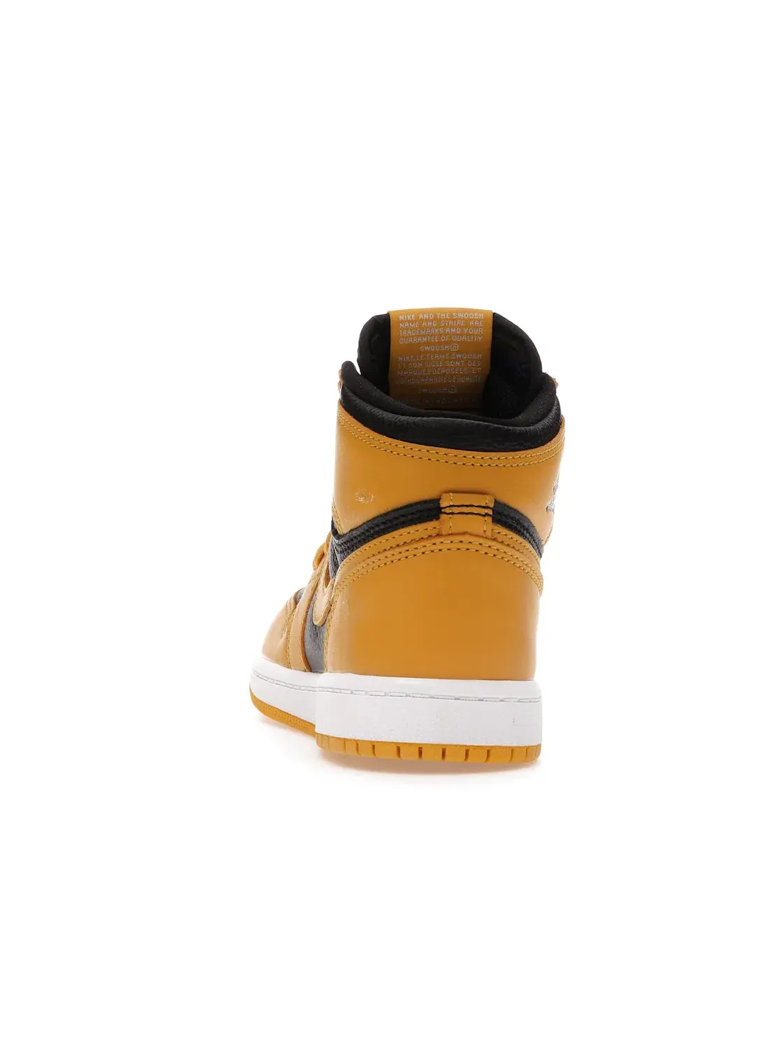 Детские кроссовки с принтом Jordan 1 Retro High OG Pollen Jordan — изображение 4 из 4, черный-белый