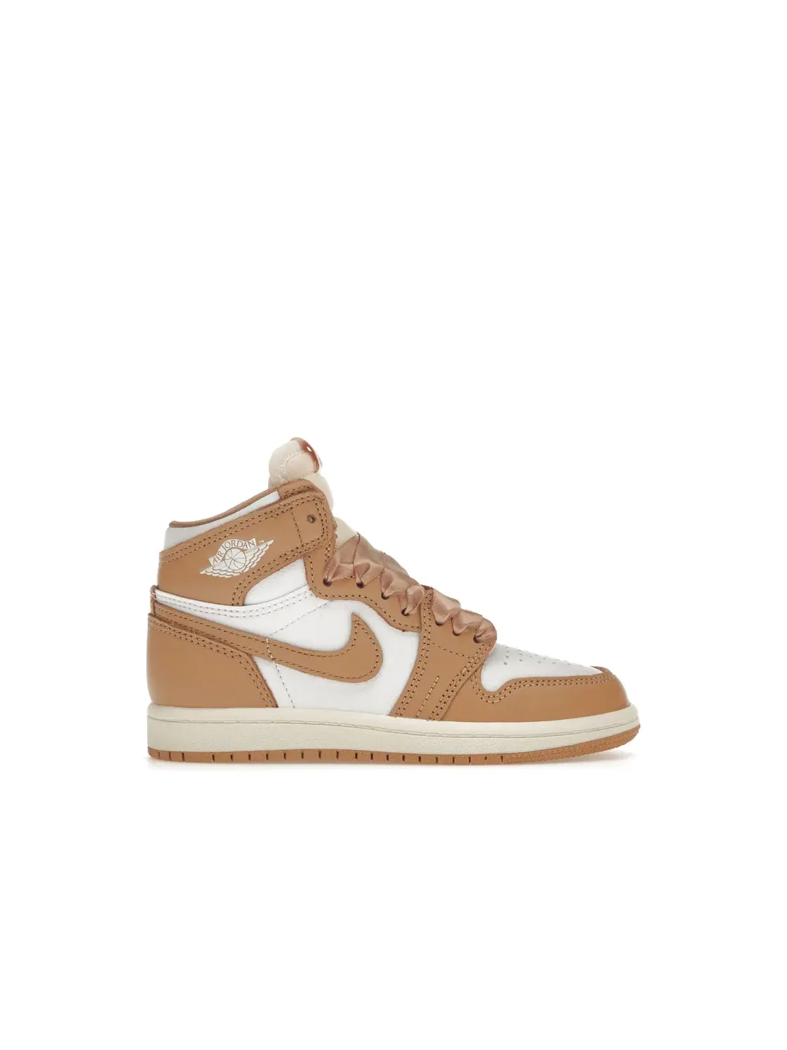 Детские кроссовки с высокой посадкой Jordan 1 Retro High OG Jordan — изображение 1 из 4, белый
