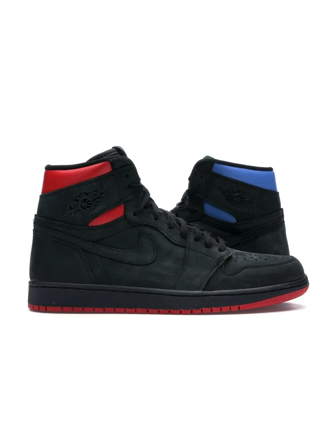Мужские кроссовки с классическим силуэтом Air Jordan 1 Retro High OG Jordan — изображение 1 из 4, черный/синий-красный