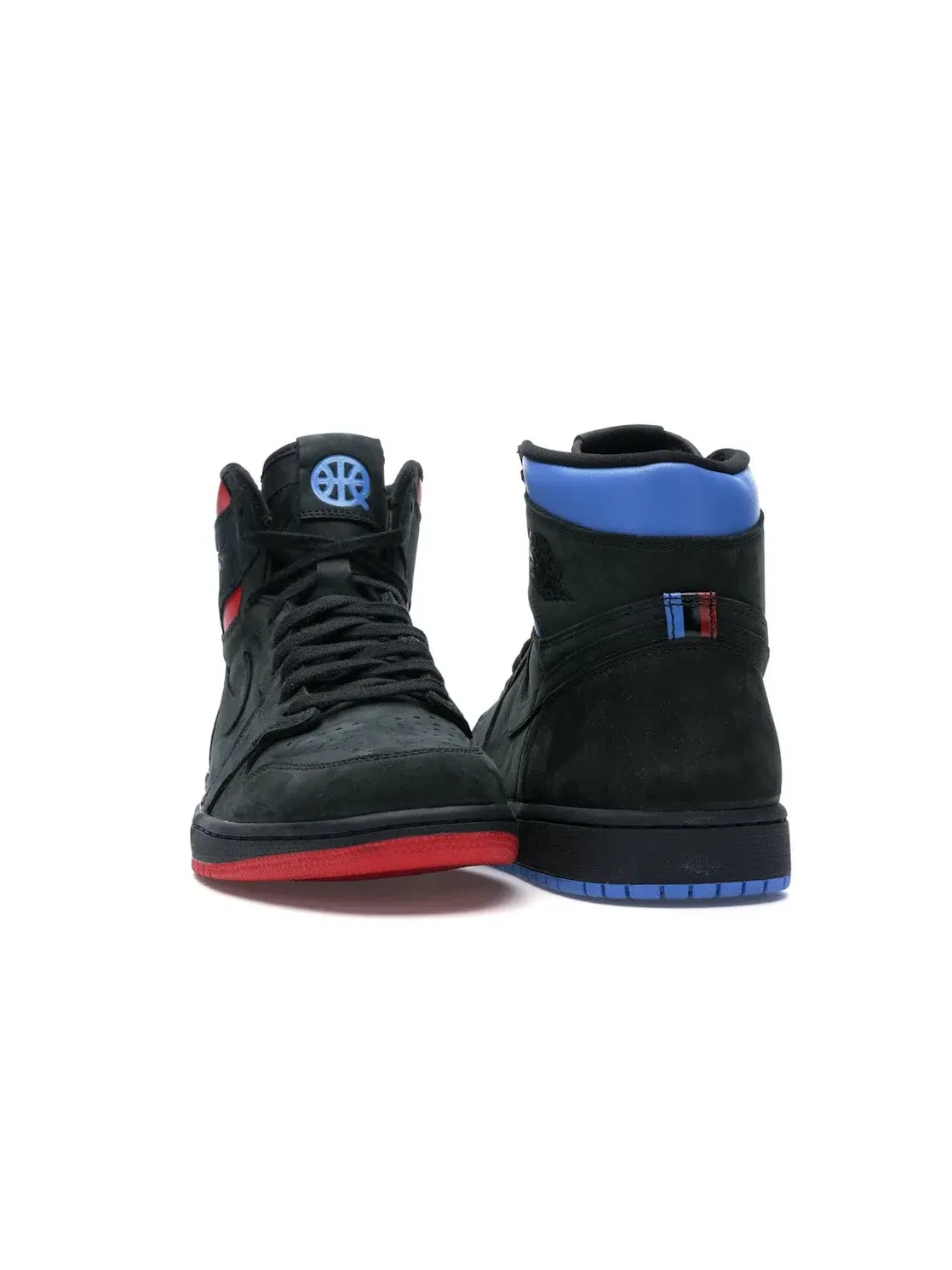 Мужские кроссовки с классическим силуэтом Air Jordan 1 Retro High OG Jordan — изображение 2 из 4, черный/синий-красный