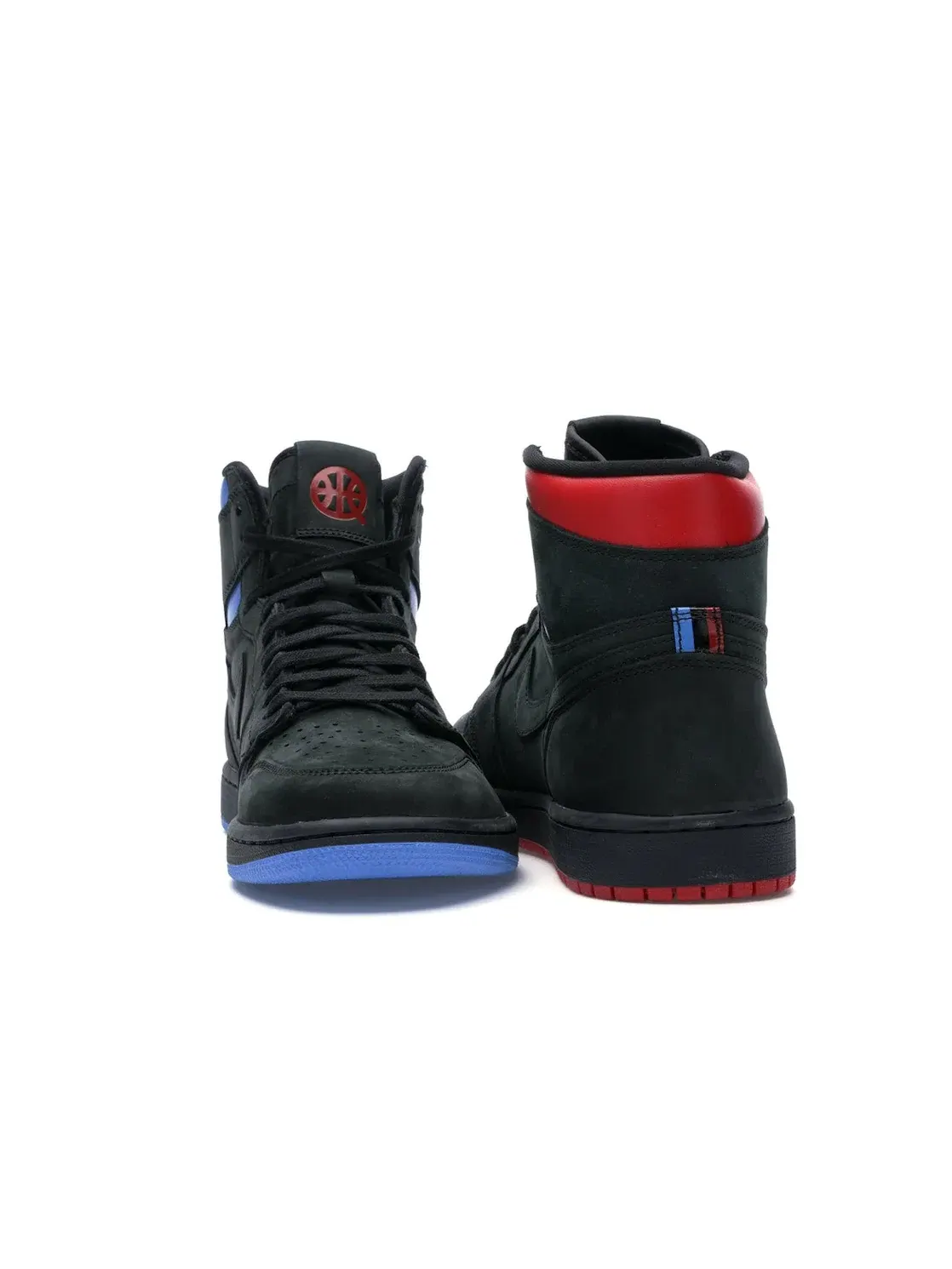 Мужские кроссовки с классическим силуэтом Air Jordan 1 Retro High OG Jordan — изображение 4 из 4, черный/синий-красный