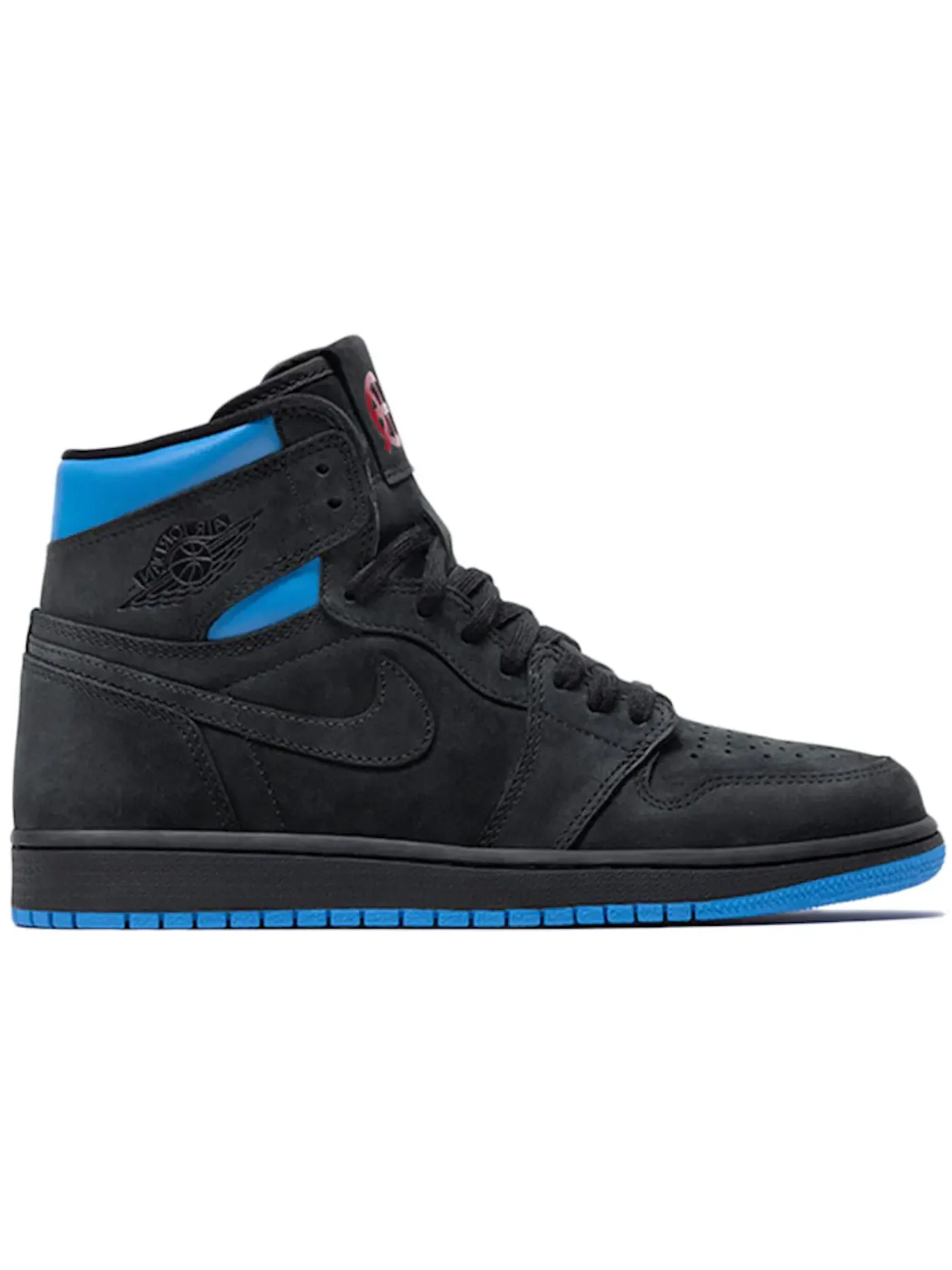 Детские кроссовки Lifestyle Jordan 1 Retro High OG Jordan — изображение 1 из 1, черный/синий-красный