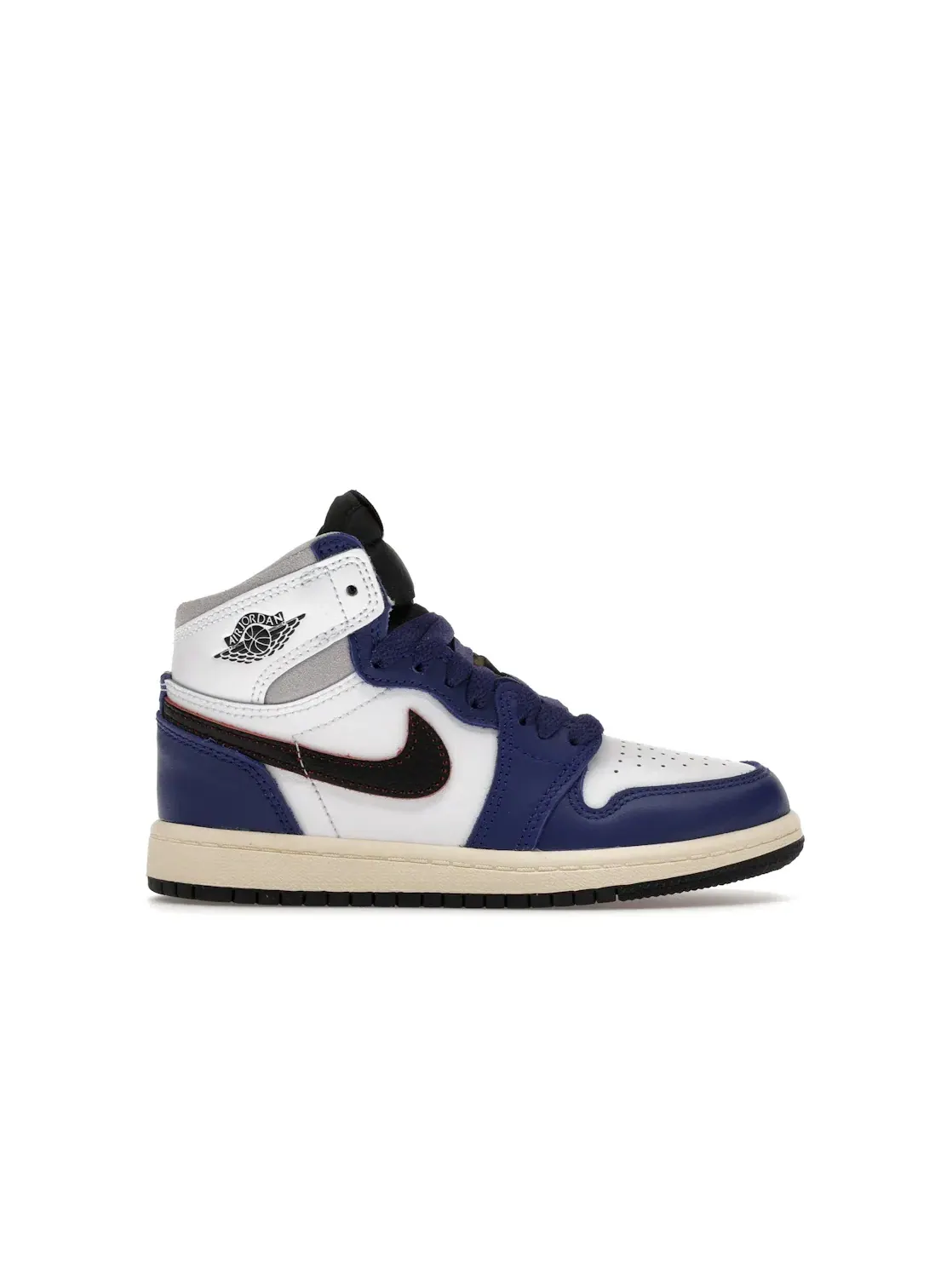 Детские кроссовки высокие с брендовым дизайном Jordan 1 Retro High OG Jordan — изображение 1 из 4