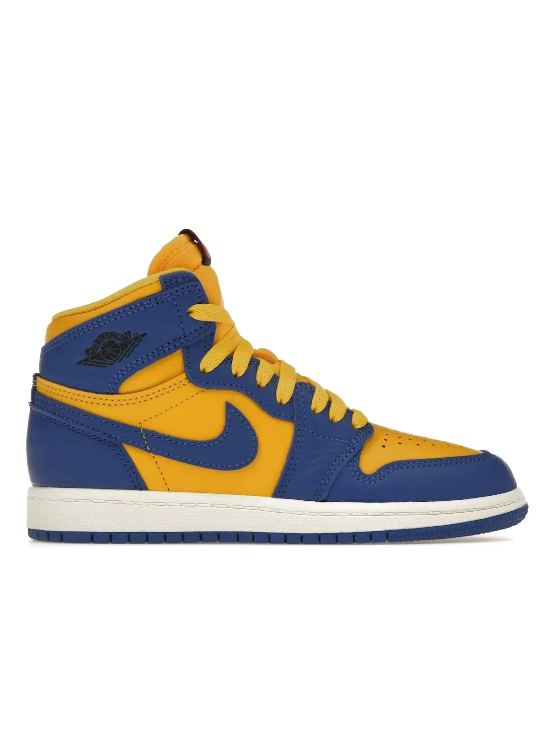 Детские кроссовки с высоким верхом Jordan 1 Retro High OG — изображение 1 из 4, черный/красный
