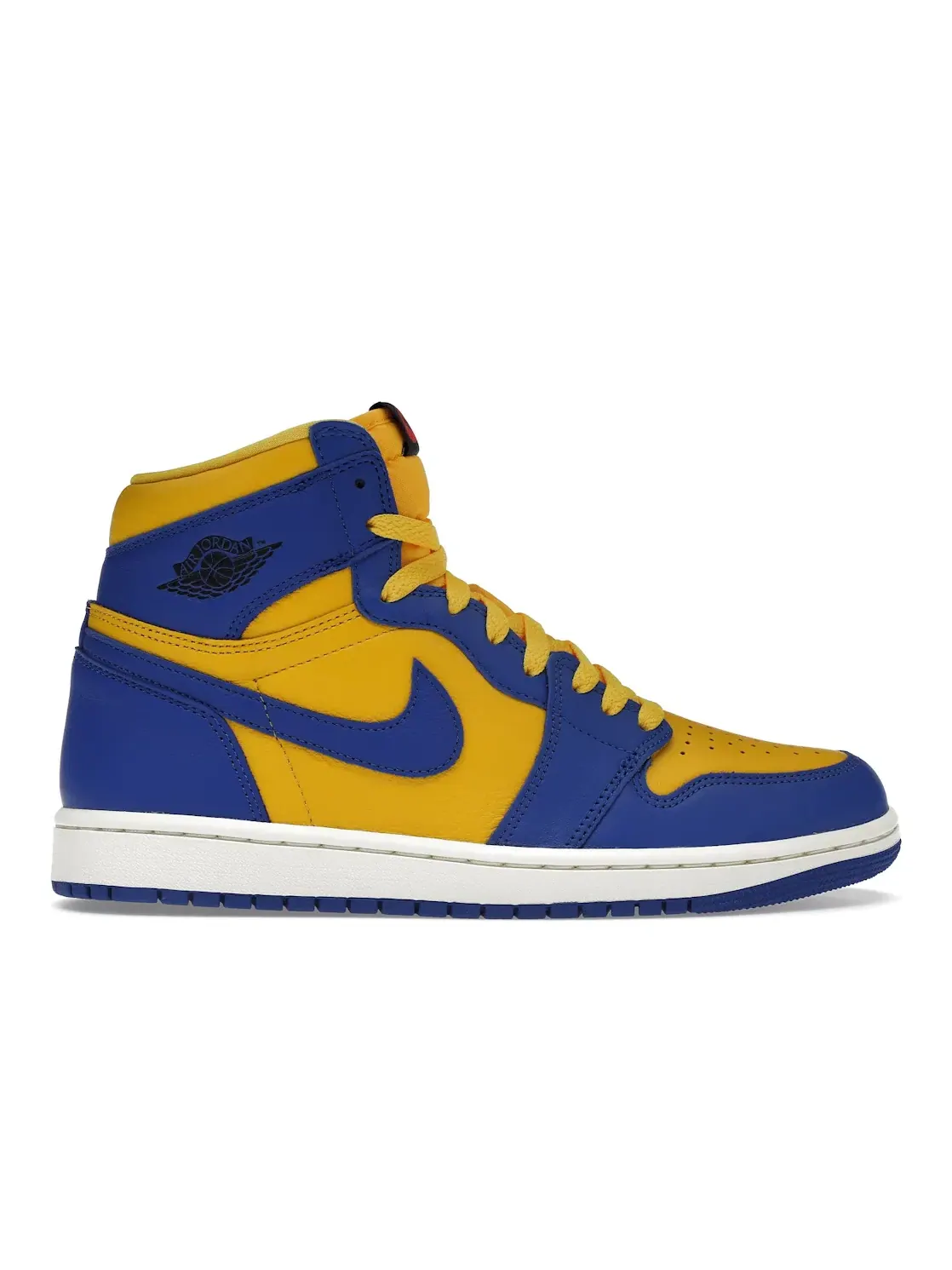 Женские кроссовки для активного отдыха с высоким берцем Jordan 1 Retro High OG Reverse Laney Jordan — изображение 1 из 4