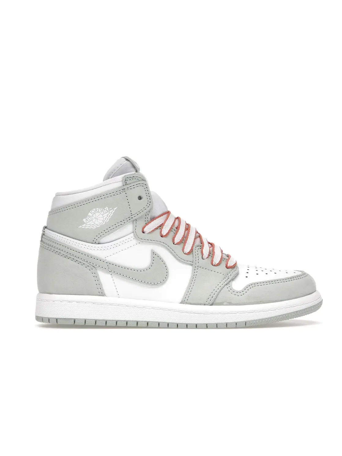 Детские кроссовки для мальчиков высокие Jordan 1 Retro High OG Jordan — изображение 1 из 4, оранжевый-белый