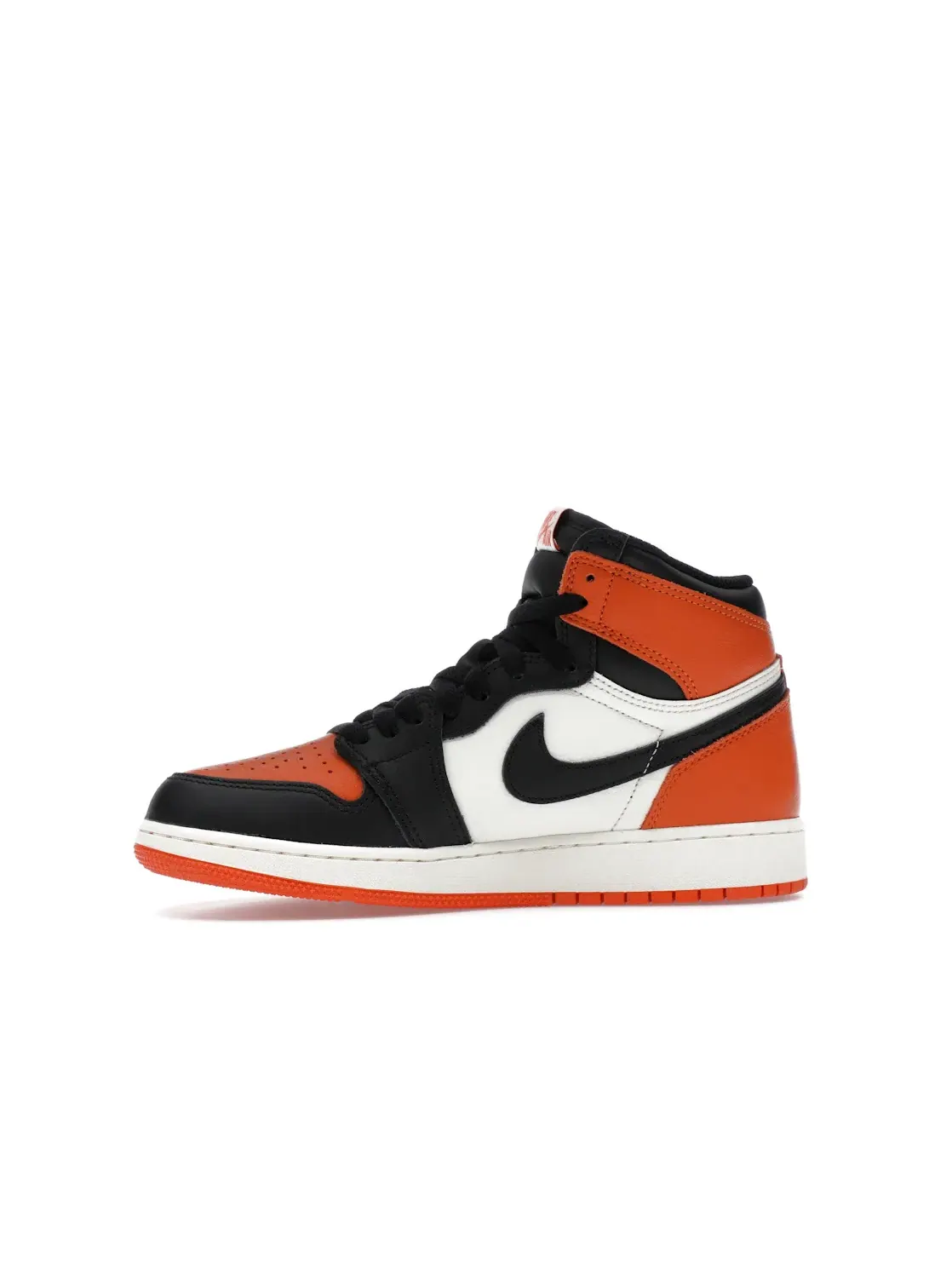 Детские кроссовки высокие с принтом Shattered Backboard Jordan 1 Retro High OG — изображение 3 из 4, черный/черный