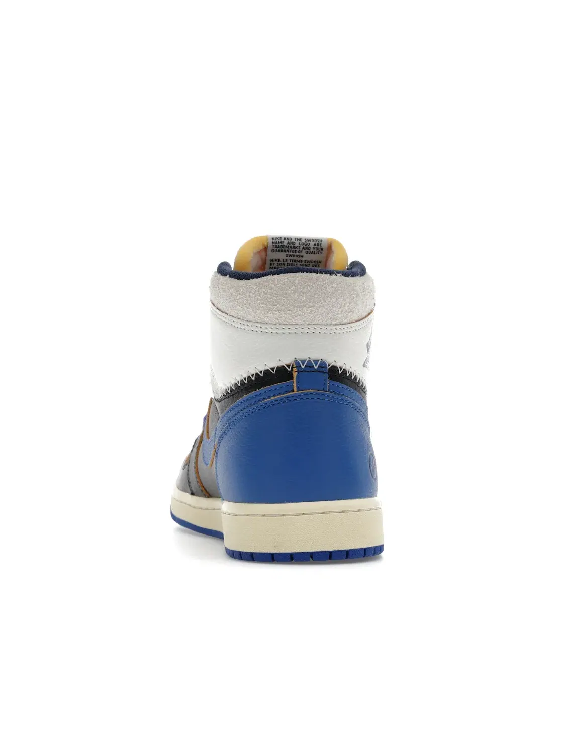 Мужские кроссовки Lifestyle с принтом Jordan 1 Retro High OG SP Fragment x Union LA Sport Royal — изображение 4 из 4