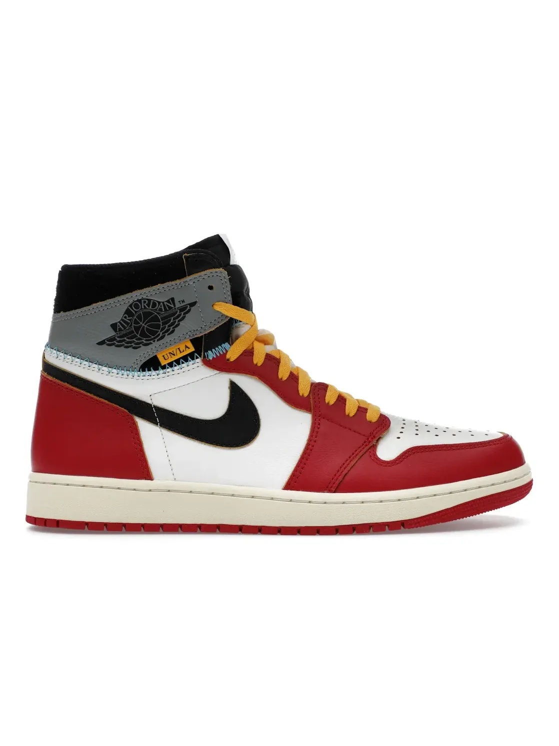 Мужские кроссовки lifestyle с принтом Jordan 1 Retro High OG SP — изображение 1 из 4, красный/черный--серый