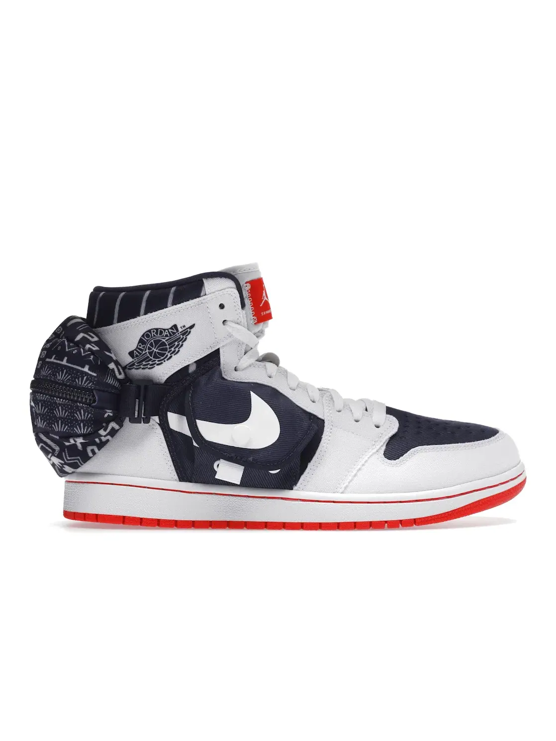 Мужские кроссовки с карманами Jordan 1 Retro High OG SP Utility Jordan — изображение 1 из 4, белый/индиго-светлый