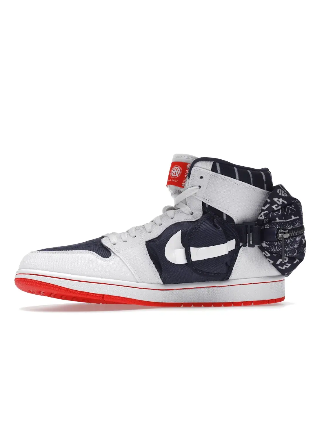 Мужские кроссовки с карманами Jordan 1 Retro High OG SP Utility Jordan — изображение 3 из 4, белый/индиго-светлый