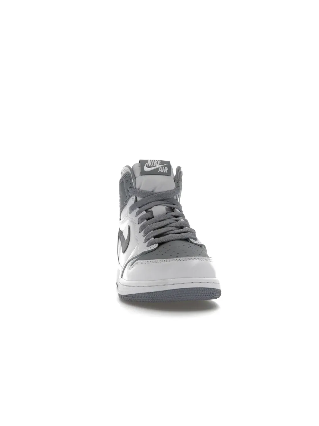 Детские кроссовки высокие с кожаным верхом Jordan 1 Retro High OG Jordan — изображение 2 из 4, белый