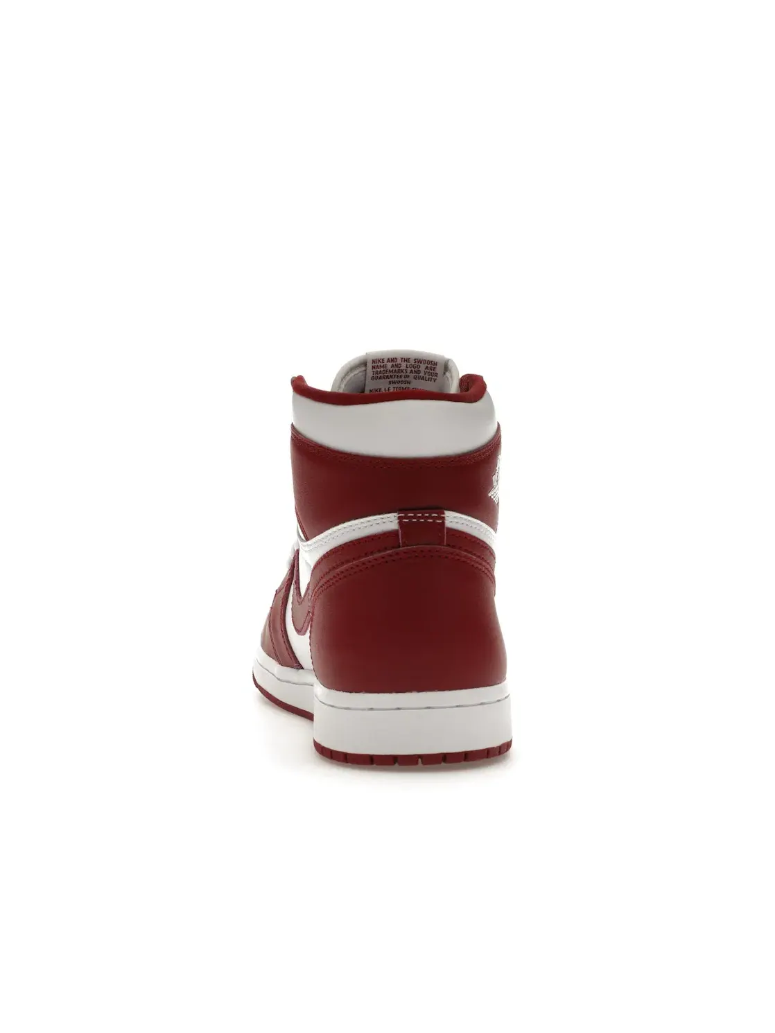 Мужские кроссовки для активного отдыха с кожаным верхом Jordan 1 Retro High OG — изображение 4 из 4, белый/красный