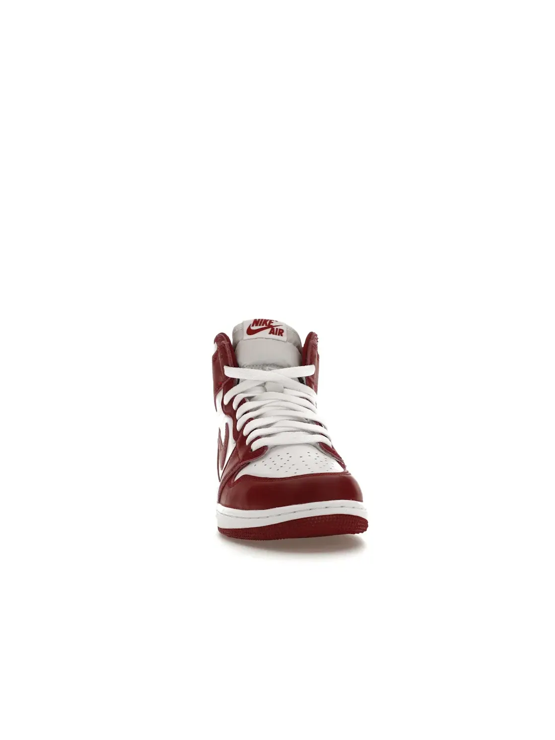 Детские кроссовки с высоким воротником Jordan 1 Retro High OG — изображение 2 из 4, белый/красный