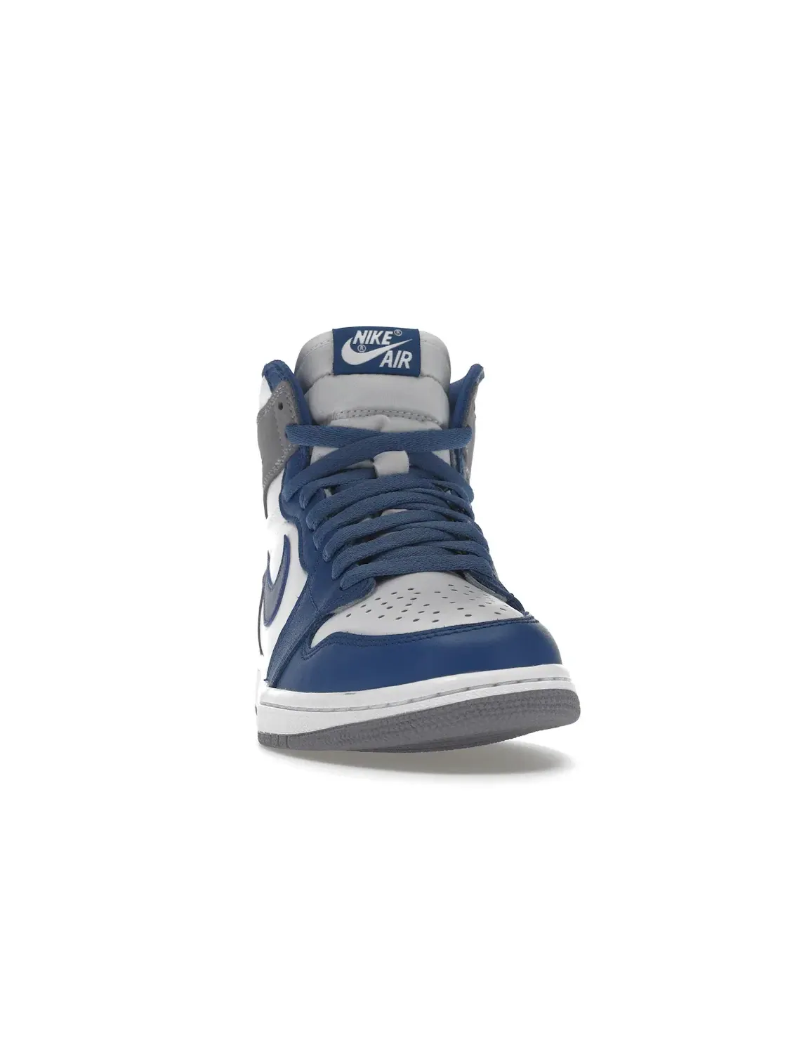 Мужские кроссовки с принтом Jordan 1 Retro High OG Jordan — изображение 2 из 4, синий/белый/серый