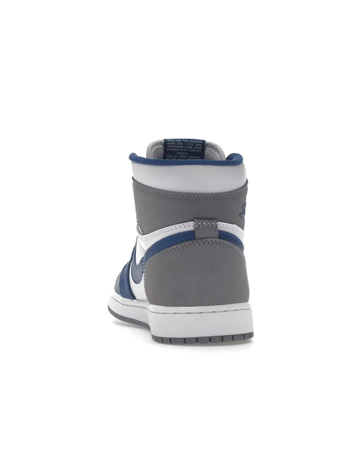 Мужские кроссовки с принтом Jordan 1 Retro High OG Jordan — изображение 4 из 4, синий/белый/серый