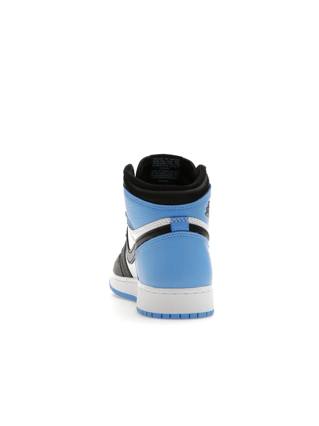 Детские кроссовки с перфорированным носком Jordan 1 Retro High OG Jordan — изображение 4 из 4, синий/черный/белый