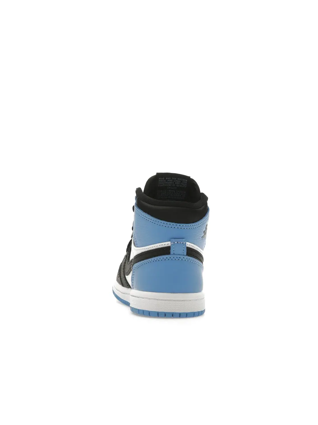Детские кроссовки с принтом Jordan 1 Retro High OG UNC Toe Jordan — изображение 4 из 4, синий/черный/белый