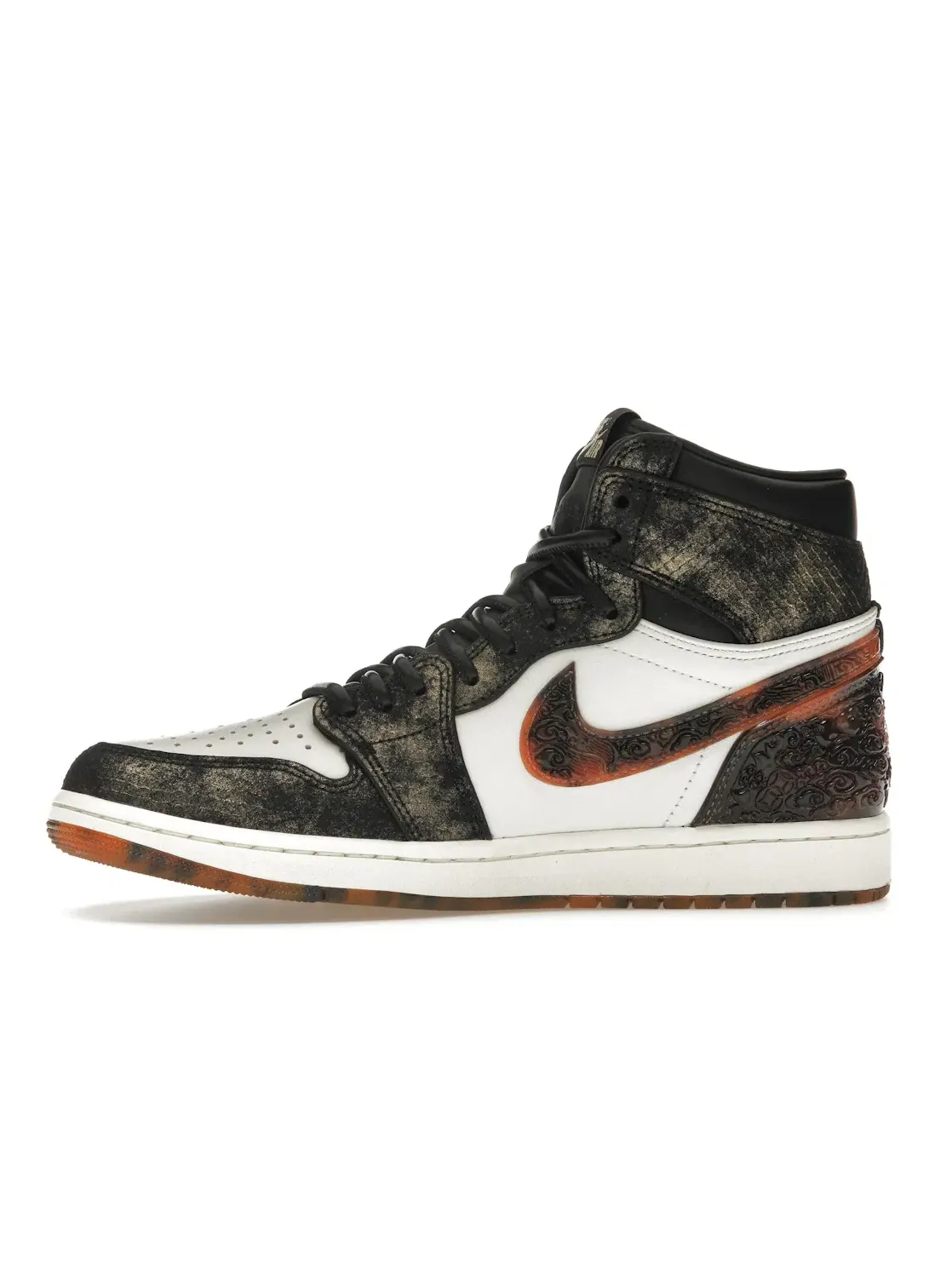 Мужские кроссовки с принтом под змеиную кожу Jordan 1 Retro High OG Xuanwu Year of the Snake Jordan — изображение 3 из 4