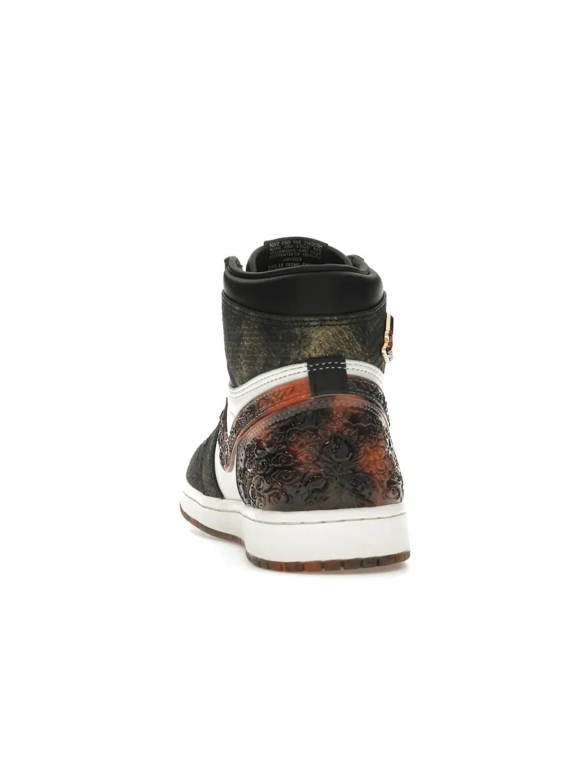 Мужские кроссовки с принтом под змеиную кожу Jordan 1 Retro High OG Xuanwu Year of the Snake Jordan — изображение 4 из 4