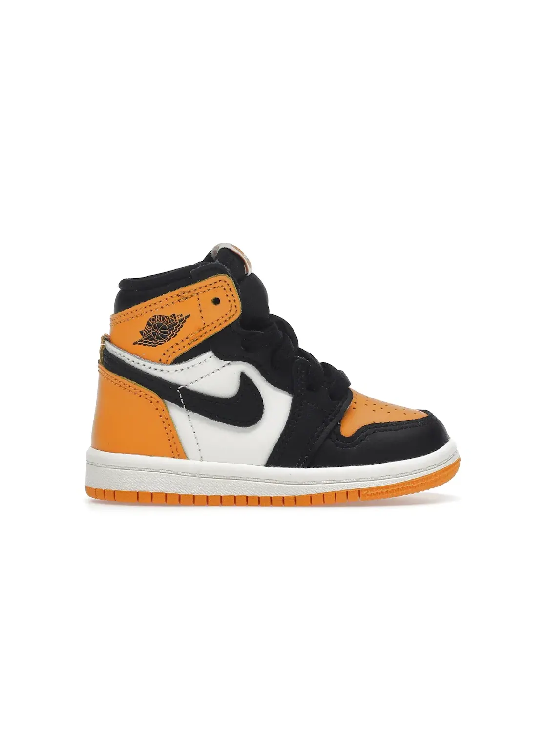 Детские кроссовки высокие с цветовой блокировкой Jordan 1 Retro High OG — изображение 1 из 4, черный