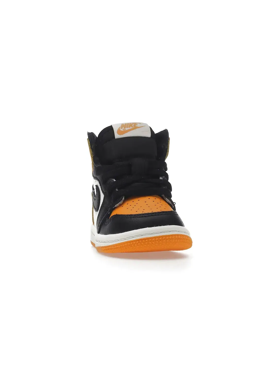 Детские кроссовки высокие с цветовой блокировкой Jordan 1 Retro High OG — изображение 2 из 4, черный