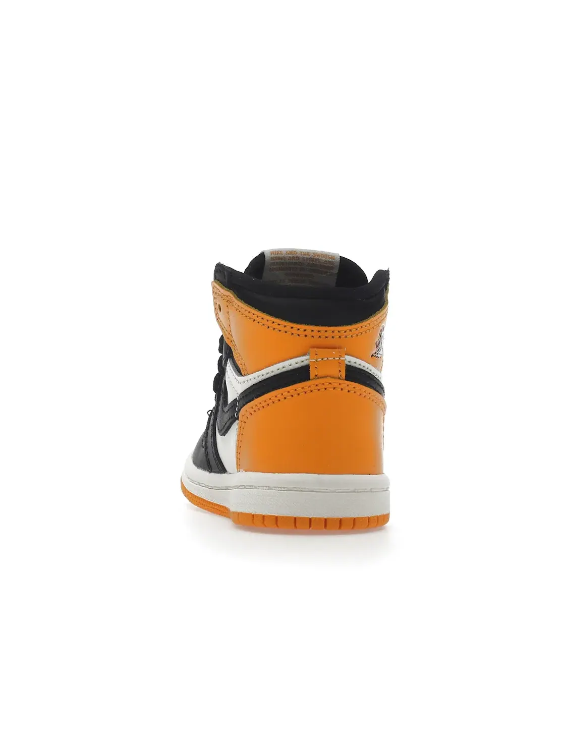 Детские кроссовки высокие с цветовой блокировкой Jordan 1 Retro High OG — изображение 4 из 4, черный