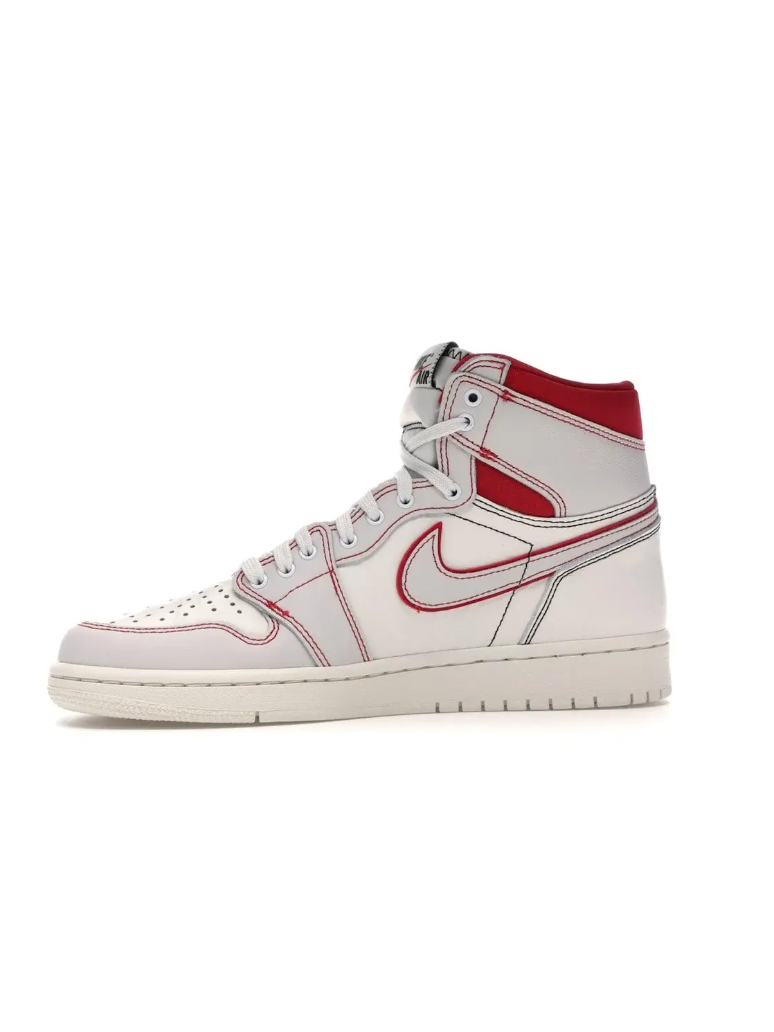 Мужские кроссовки Lifestyle Jordan 1 Retro High Jordan — изображение 3 из 4, черный--красный-красный