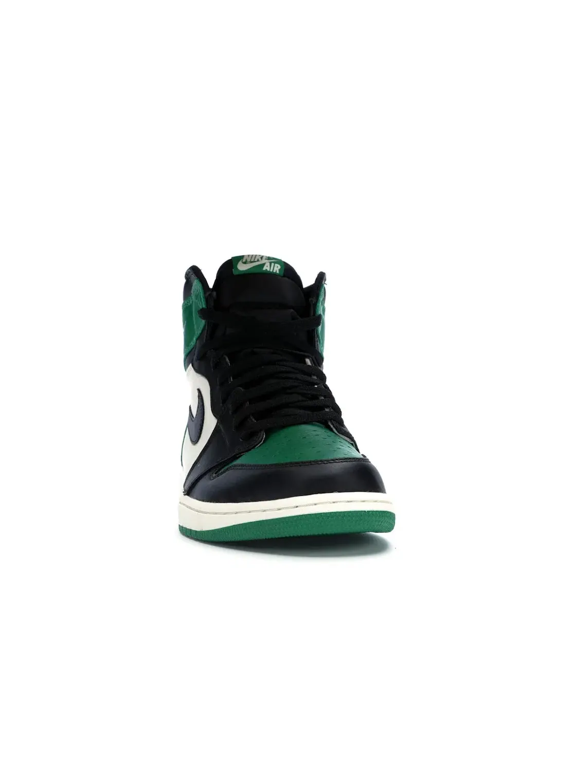 Мужские кроссовки с принтом Jordan 1 Retro High Pine Green Jordan — изображение 2 из 4, зеленый/-черный