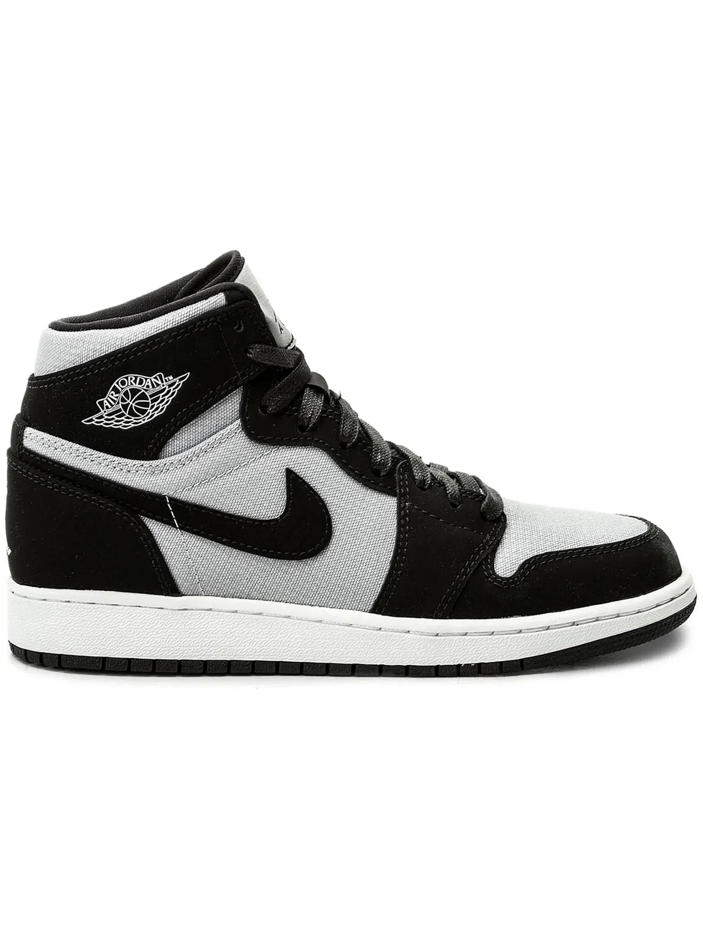 Детские кроссовки Lifestyle Jordan 1 Retro High Premium Jordan — изображение 1 из 1, серый/белый/черный
