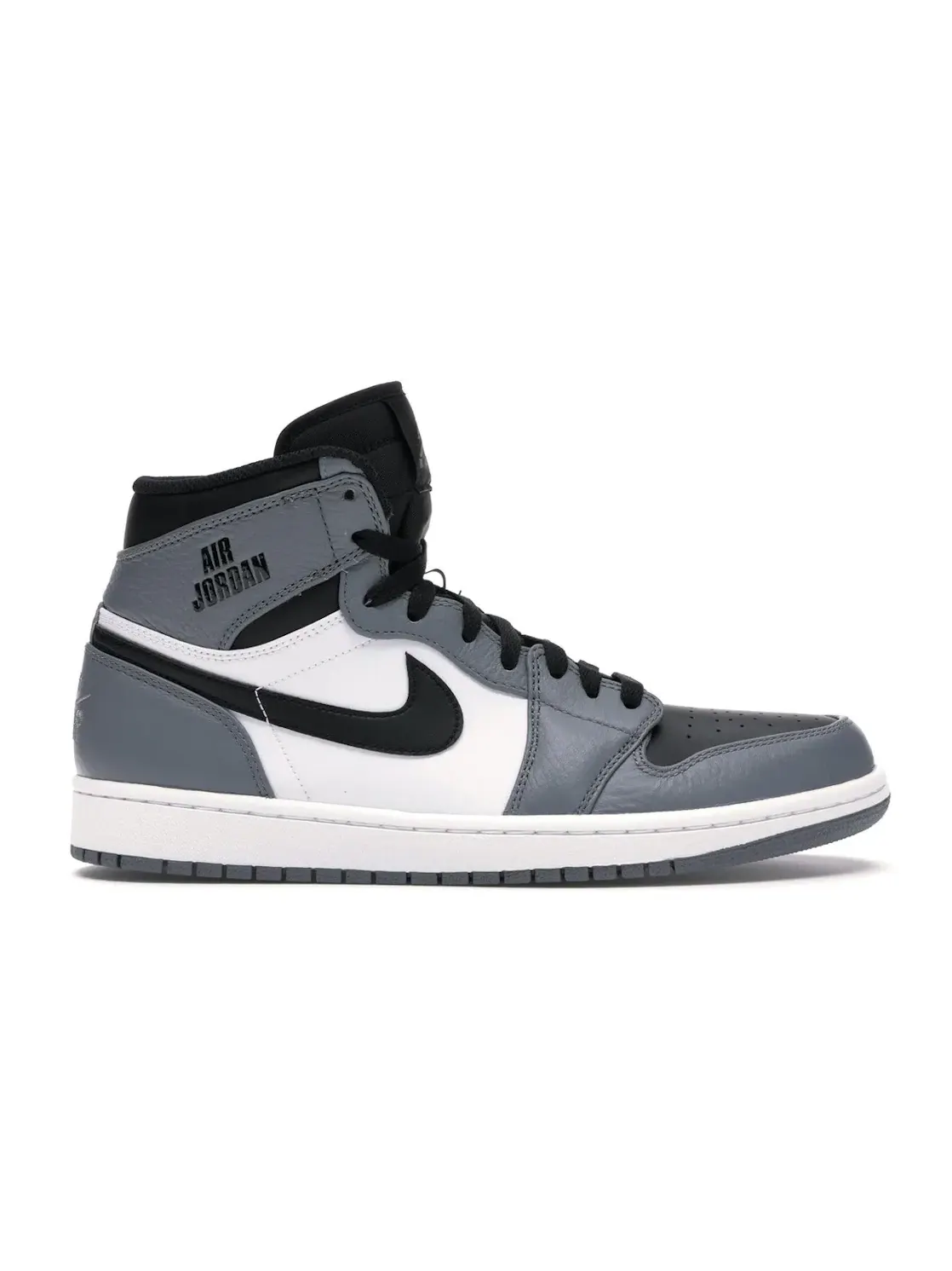 Мужские кроссовки с ретро-дизайном Jordan 1 Retro Cool Grey Jordan — изображение 1 из 4, серый/черный-белый