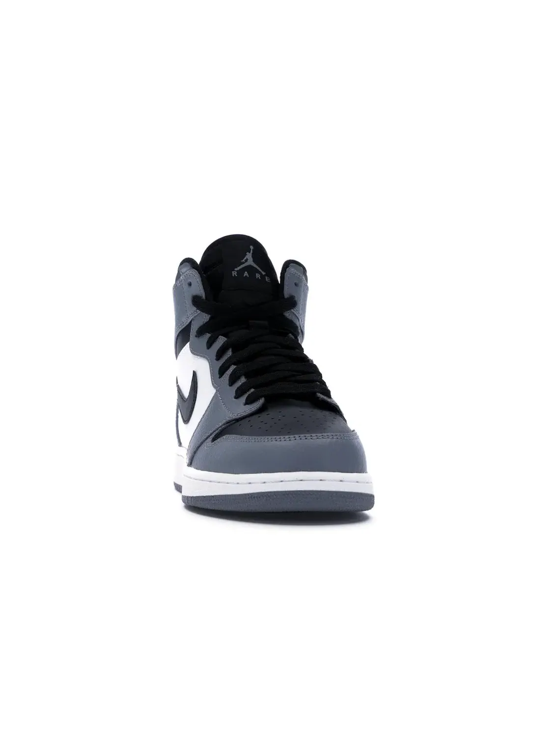 Детские кроссовки Lifestyle с длинным шнурованием Jordan 1 Retro High Jordan — изображение 2 из 4, серый/черный-белый
