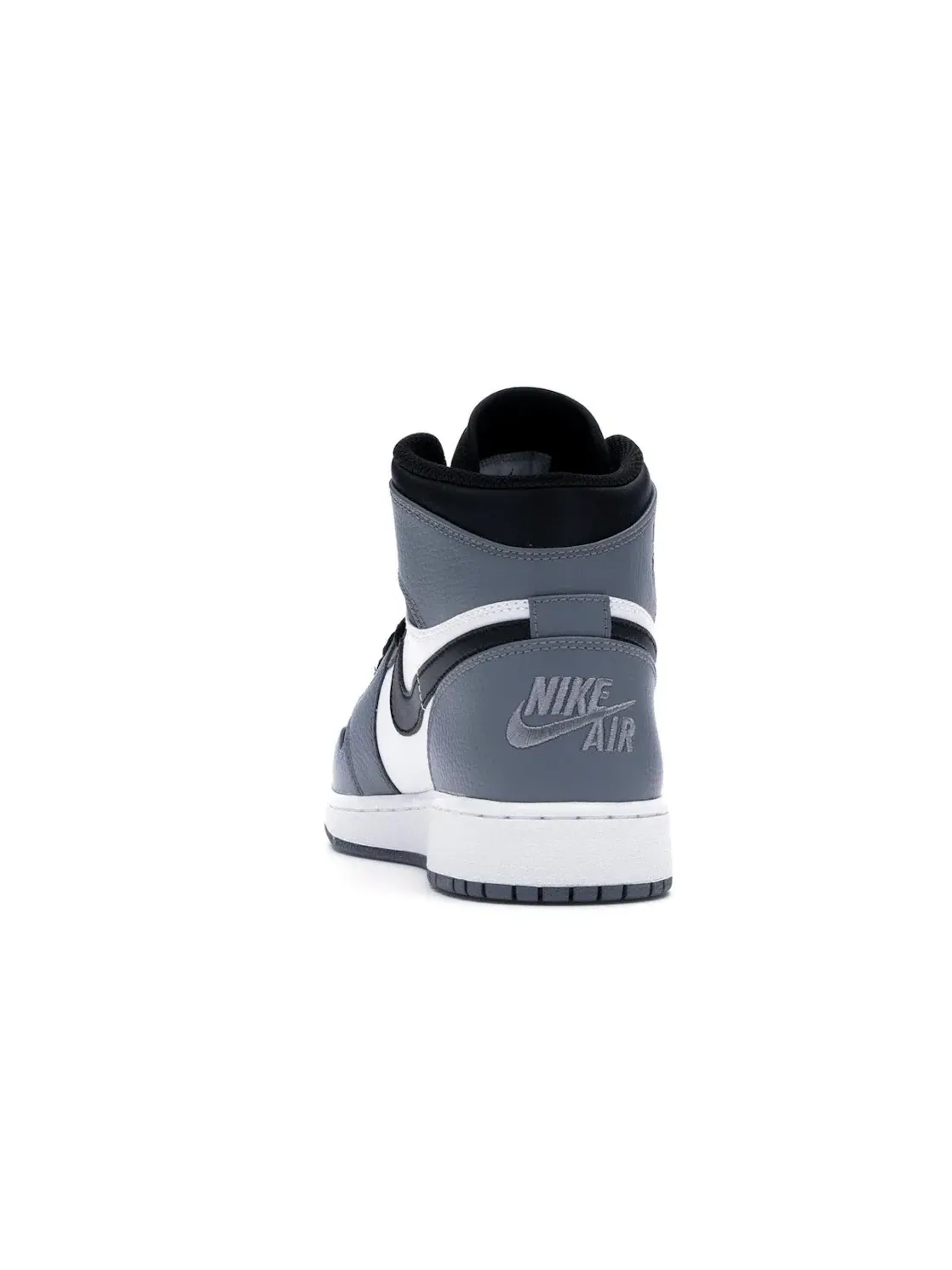 Детские кроссовки Lifestyle с длинным шнурованием Jordan 1 Retro High Jordan — изображение 4 из 4, серый/черный-белый
