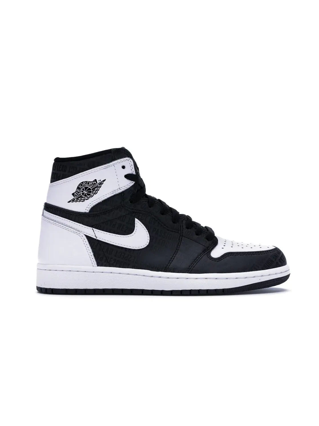 Мужские кроссовки с высоким верхом Jordan 1 Retro High RE2PECT Derek Jeter Jordan — изображение 1 из 4, черный/белый