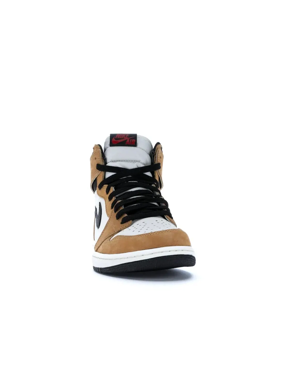 Мужские кроссовки кожаные Rookie of the Year Jordan 1 Retro High Jordan — изображение 2 из 4, золотистый/черный