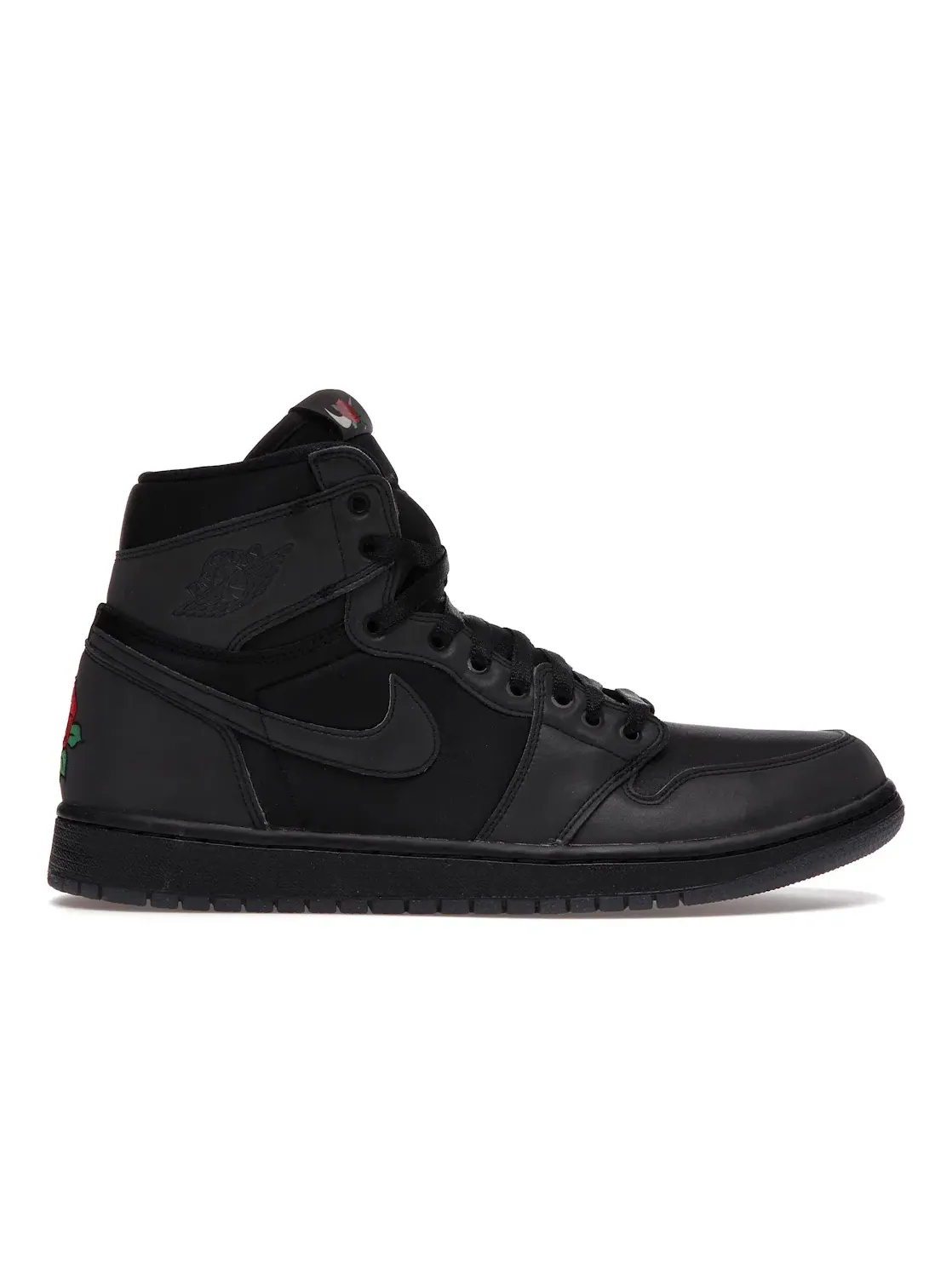 Женские кроссовки с принтом розы Jordan 1 Retro High Jordan — изображение 1 из 4