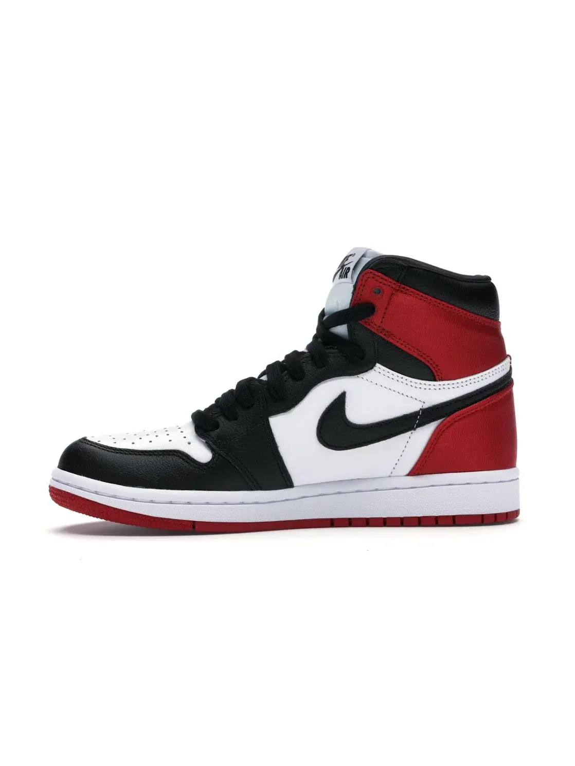 Женские кроссовки с сатиновыми вставками Jordan 1 Retro High Jordan — изображение 3 из 4, черный/белый-красный