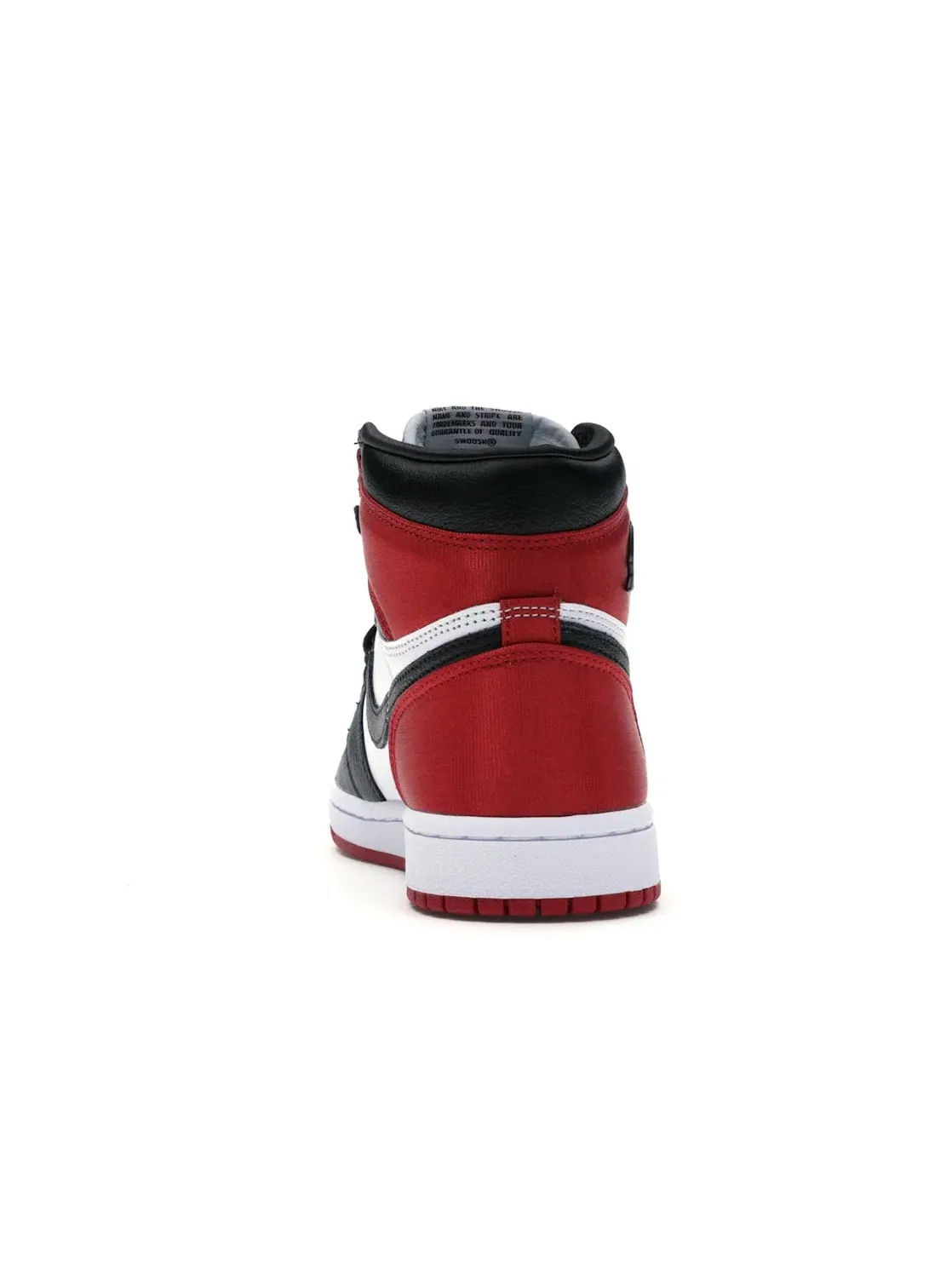 Женские кроссовки с сатиновыми вставками Jordan 1 Retro High Jordan — изображение 4 из 4, черный/белый-красный