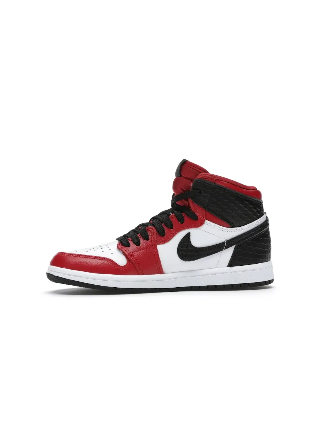 Детские кроссовки Lifestyle с принтом Jordan 1 Retro High Satin Snake Chicago Jordan — изображение 3 из 4