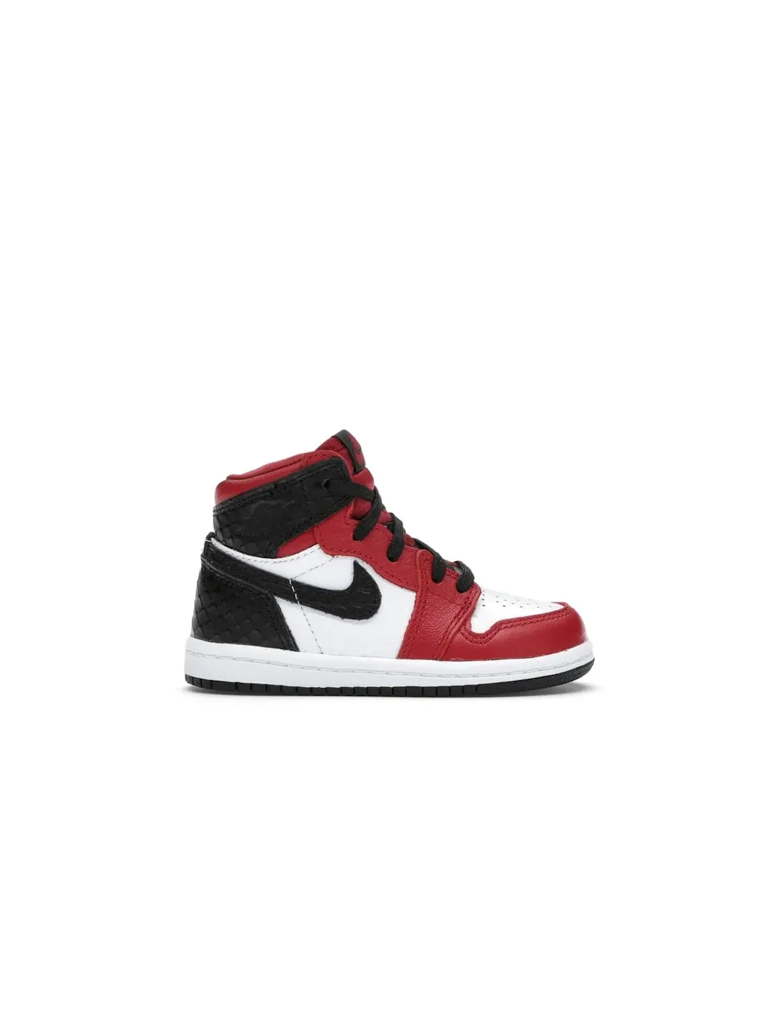Детские кроссовки Lifestyle с принтом Jordan 1 Retro High Jordan — изображение 1 из 4, красный/белый-черный